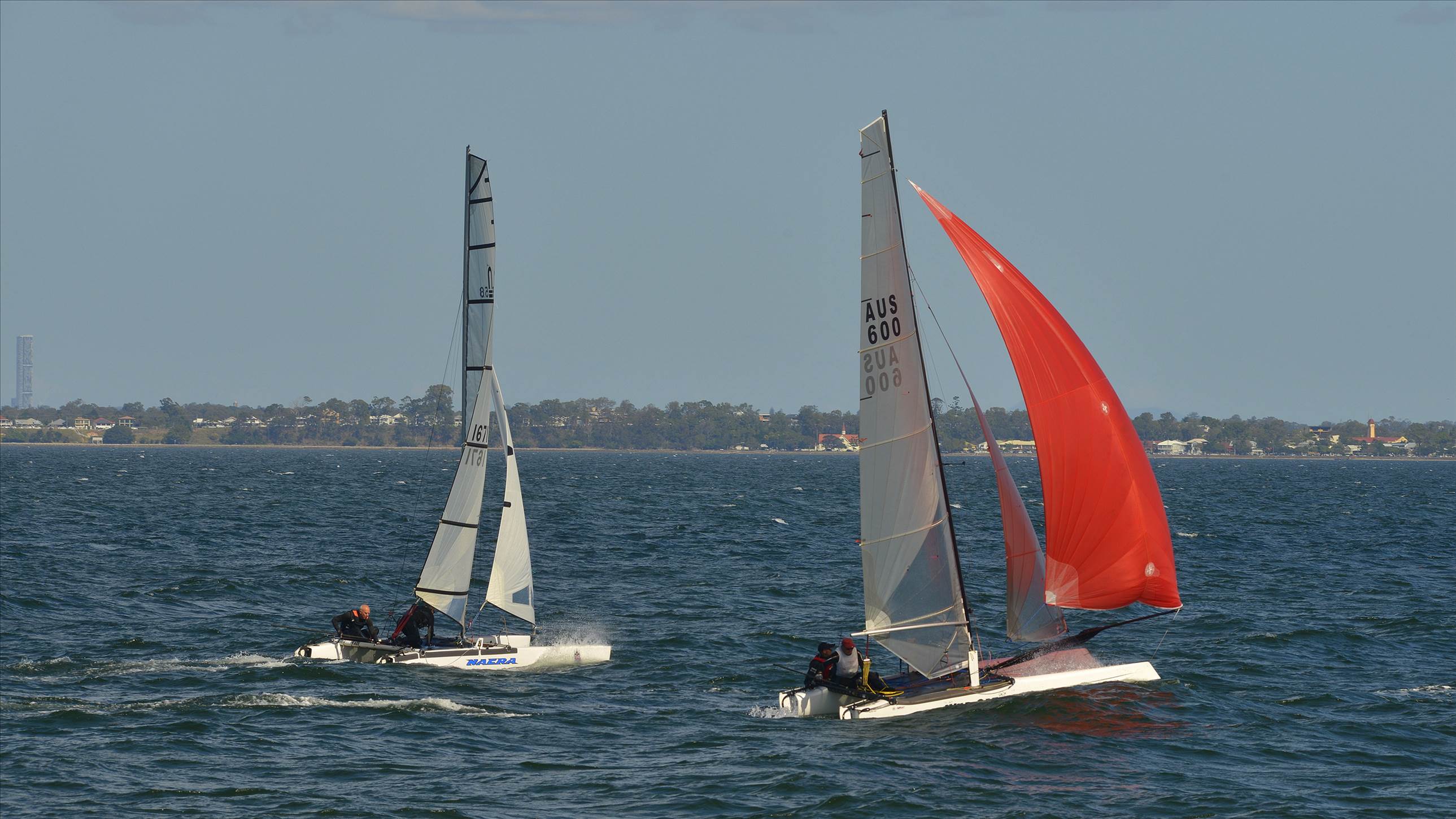 2022 HYC Winterbash Race 1, Multihulls