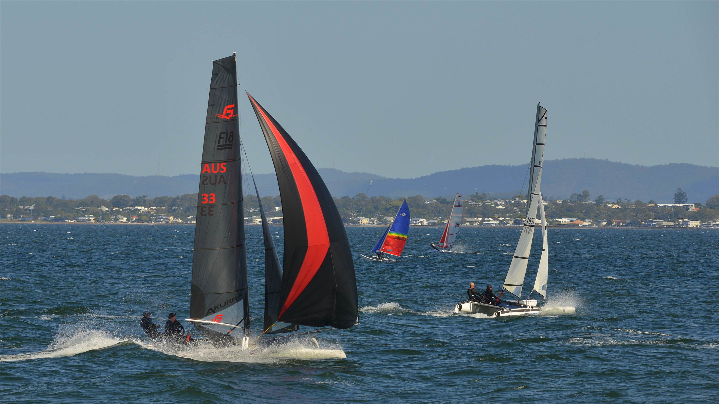 2022 HYC Winterbash Race 1, Multihulls