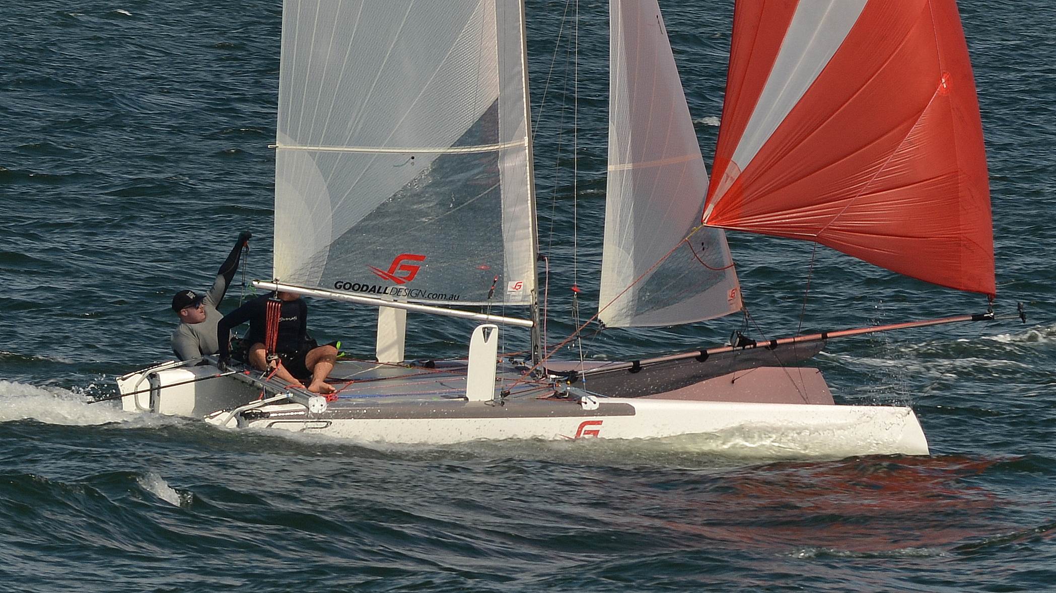 2022 HYC Winterbash Race 1, Multihulls