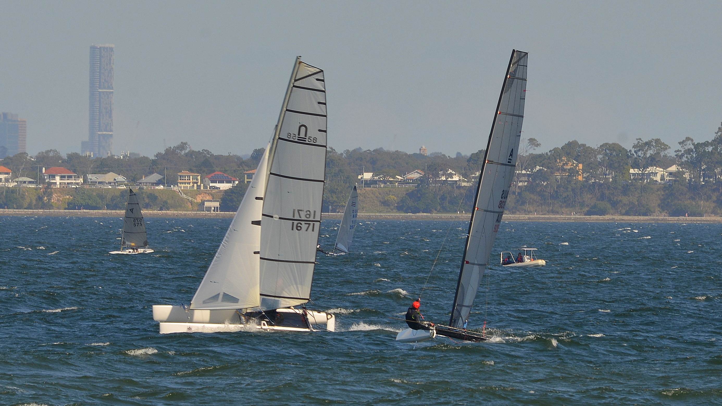 2022 HYC Winterbash Race 2, Multihulls