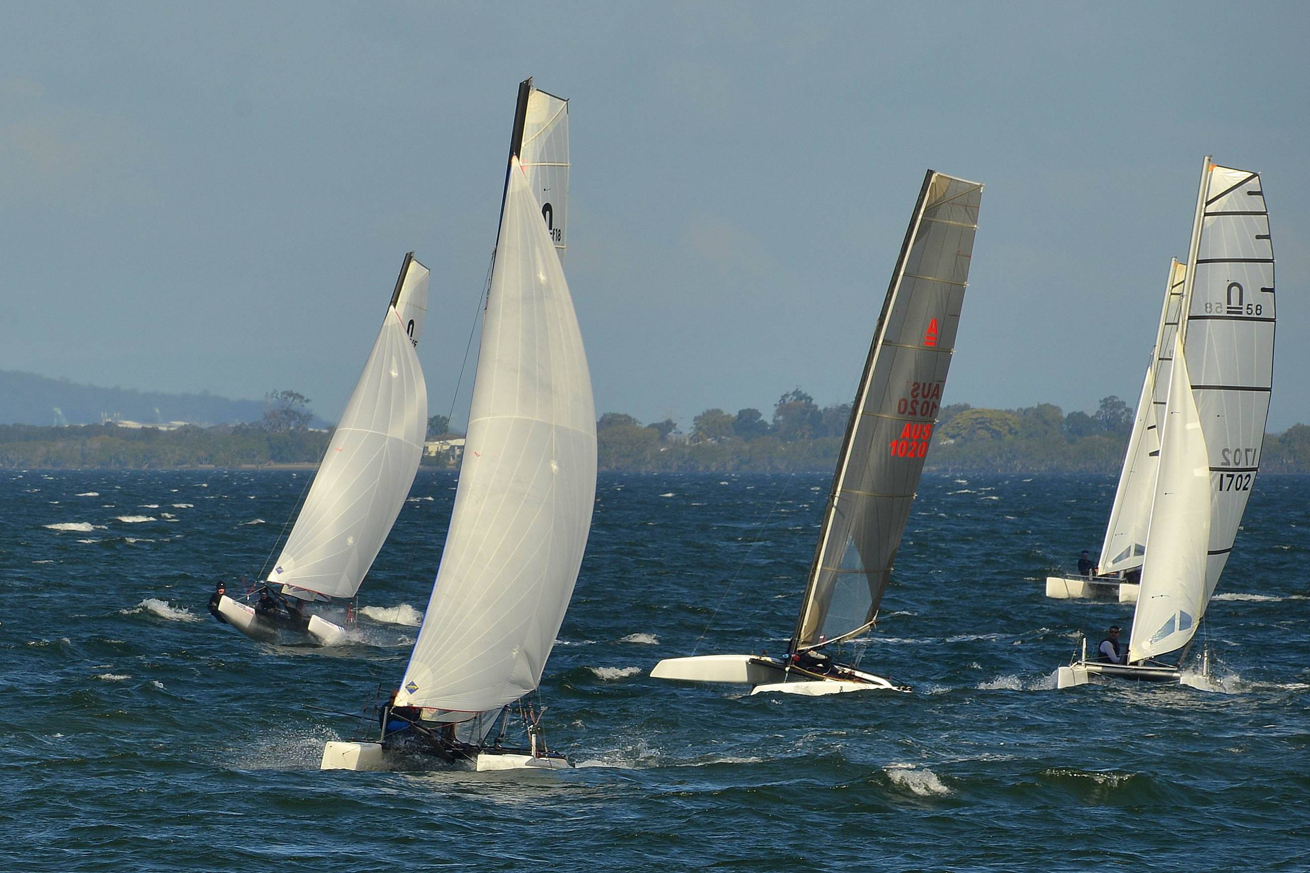 2022 HYC Winterbash Race 2, Multihulls