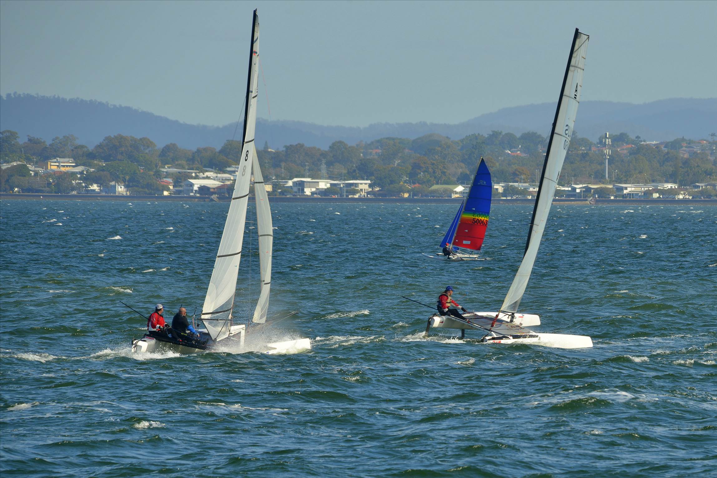 2022 HYC Winterbash Race 2, Multihulls