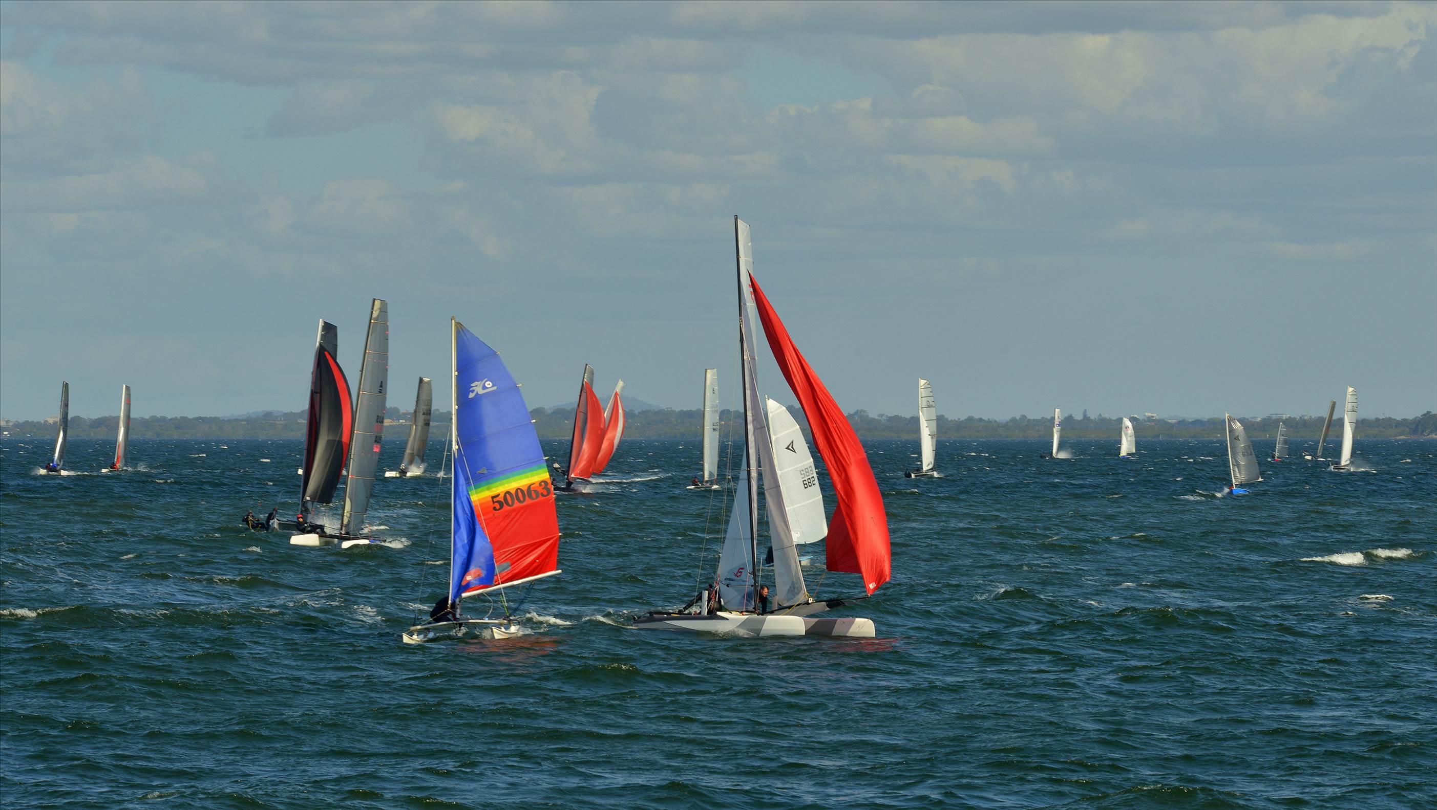 2022 HYC Winterbash Race 2, Multihulls