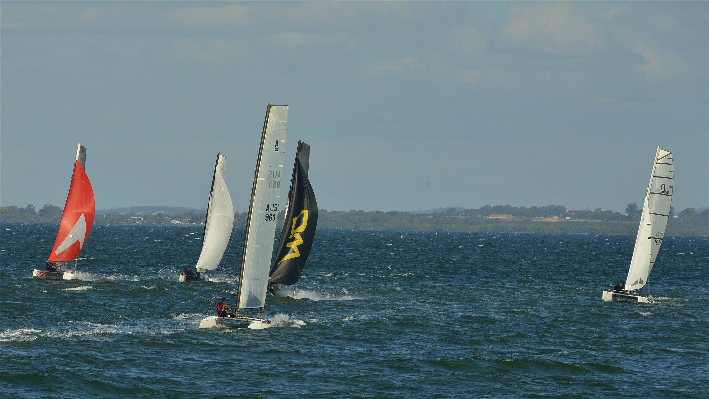 2022 HYC Winterbash Race 2, Multihulls
