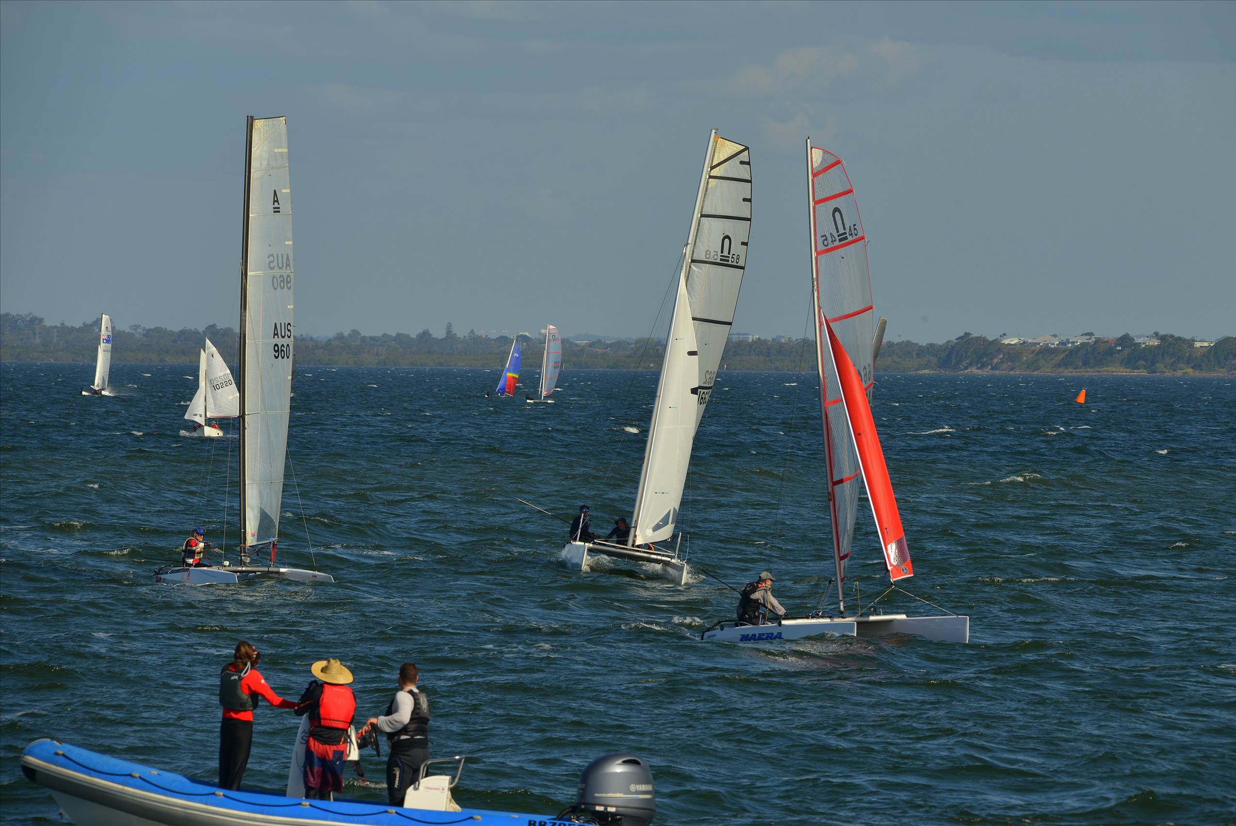 2022 HYC Winterbash Race 2, Multihulls
