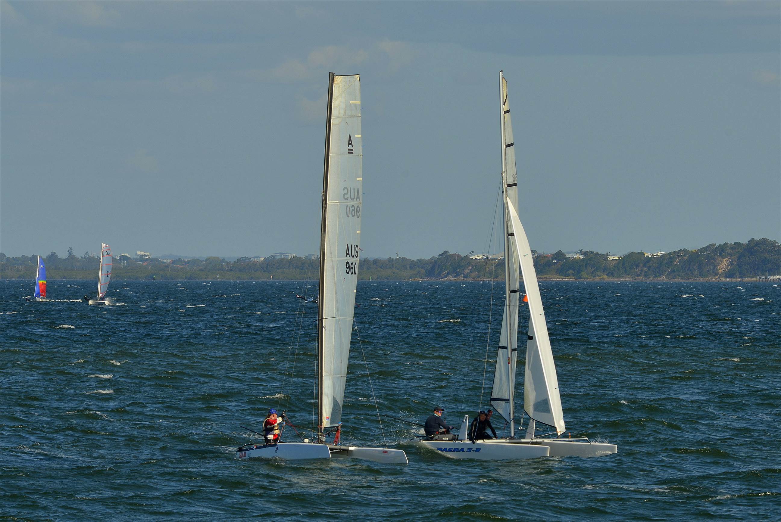 2022 HYC Winterbash Race 2, Multihulls