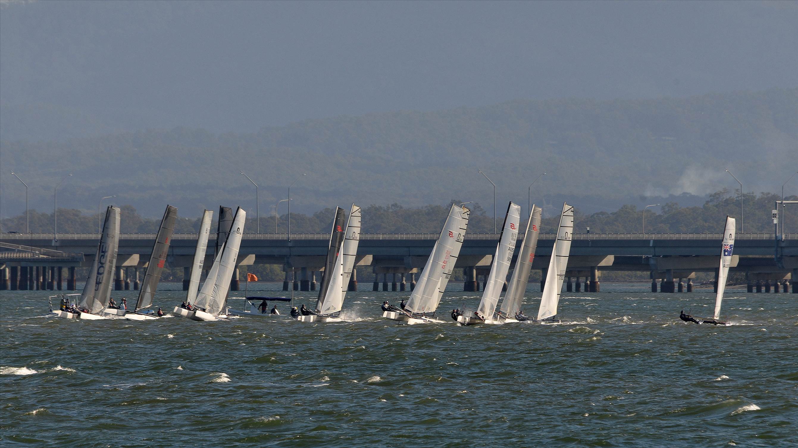 2022 HYC Winterbash Race 3, Multihulls