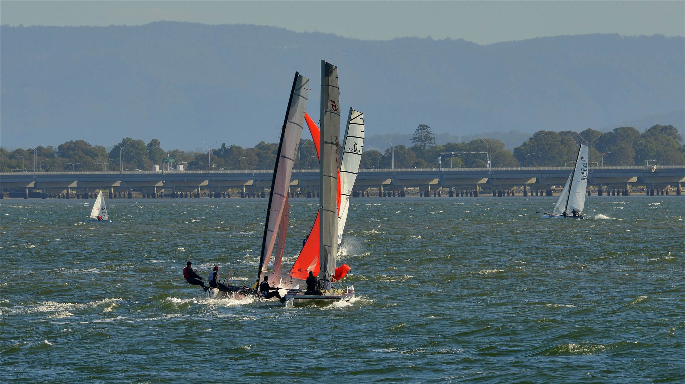 2022 HYC Winterbash Race 3, Multihulls
