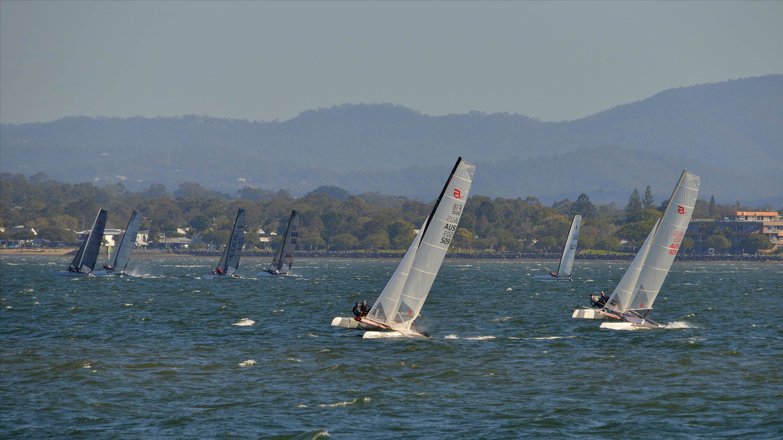 2022 HYC Winterbash Race 3, Multihulls