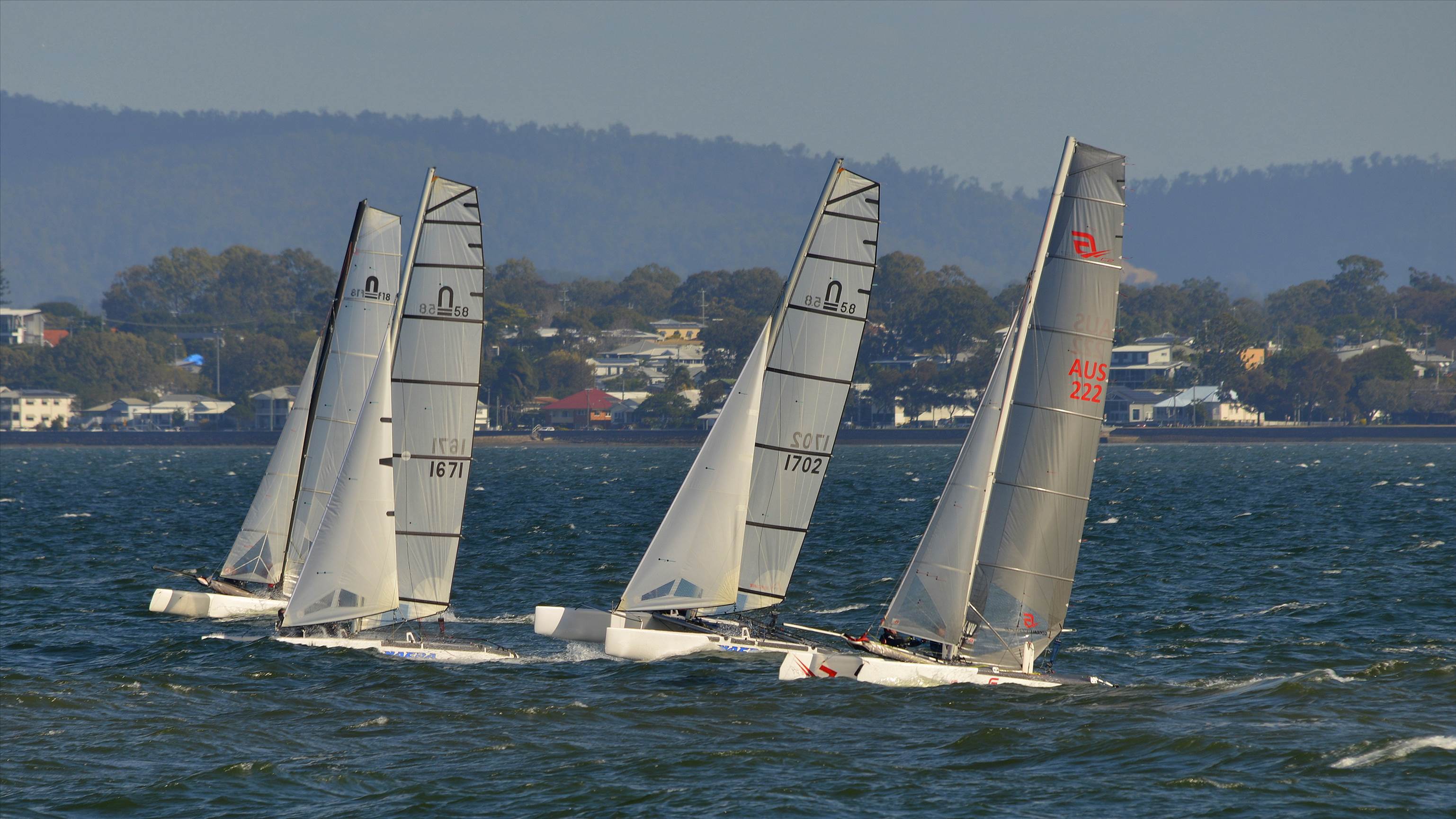 2022 HYC Winterbash Race 3, Multihulls