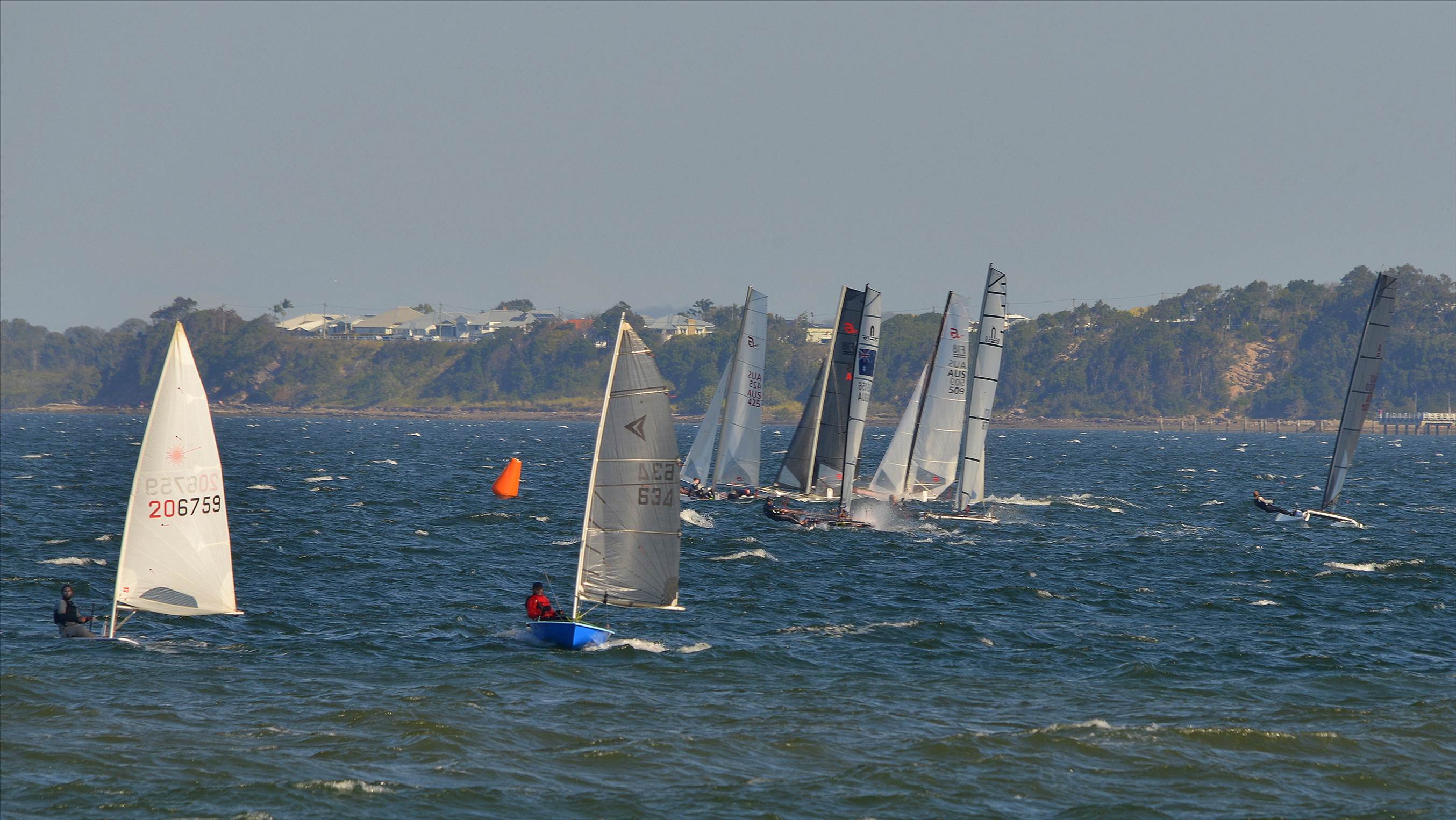 2022 HYC Winterbash Race 3, Multihulls