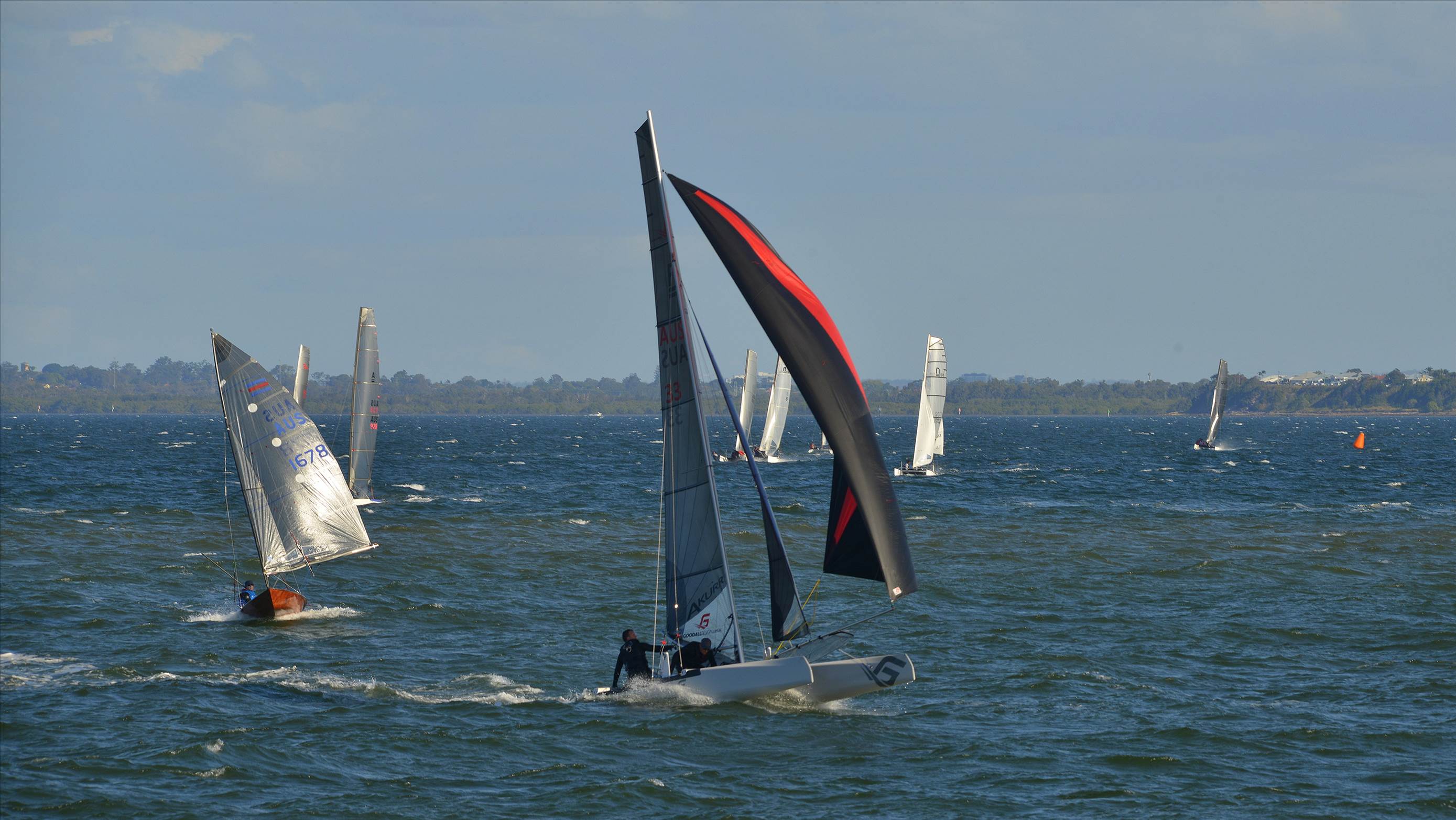 2022 HYC Winterbash Race 3, Multihulls