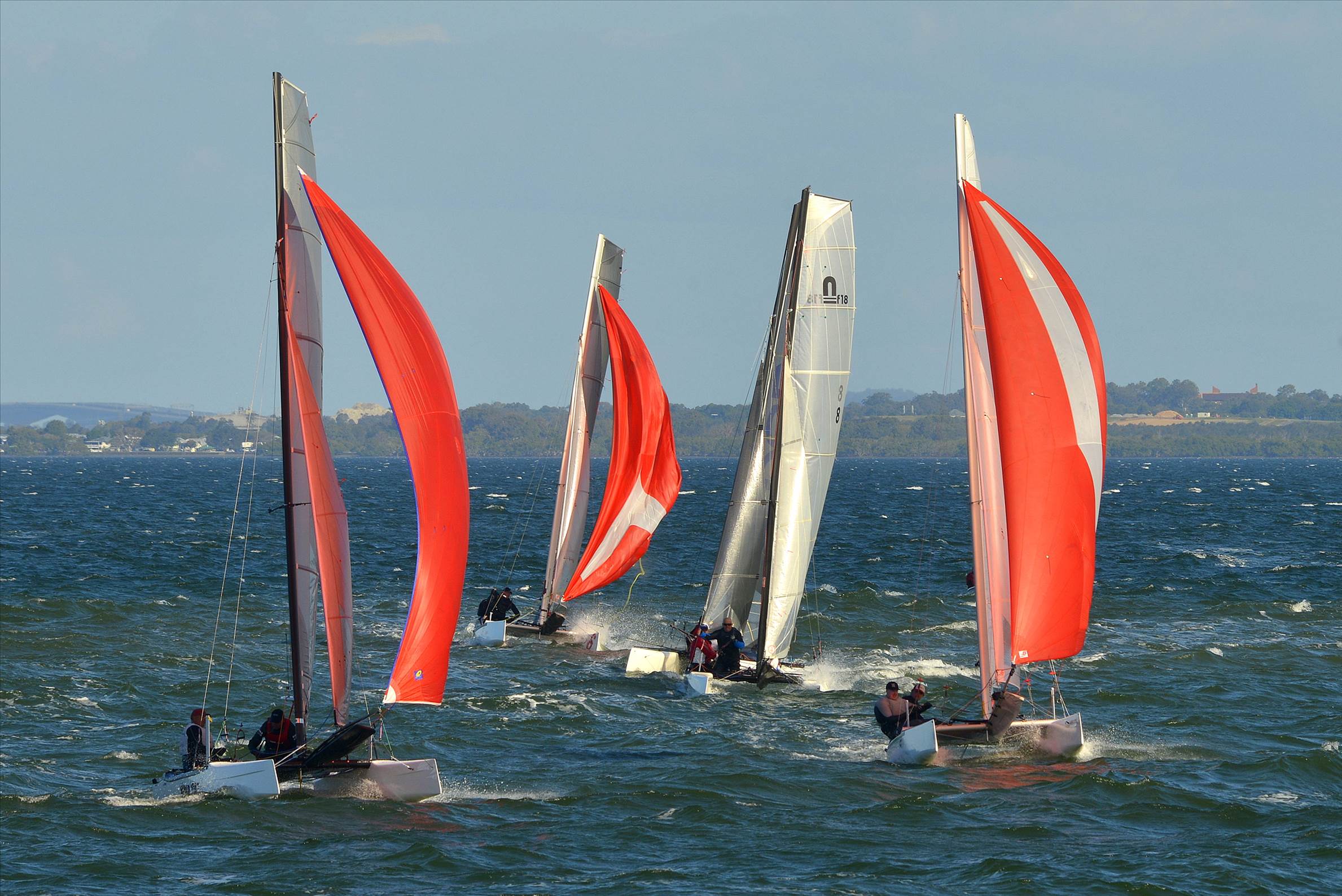 2022 HYC Winterbash Race 3, Multihulls