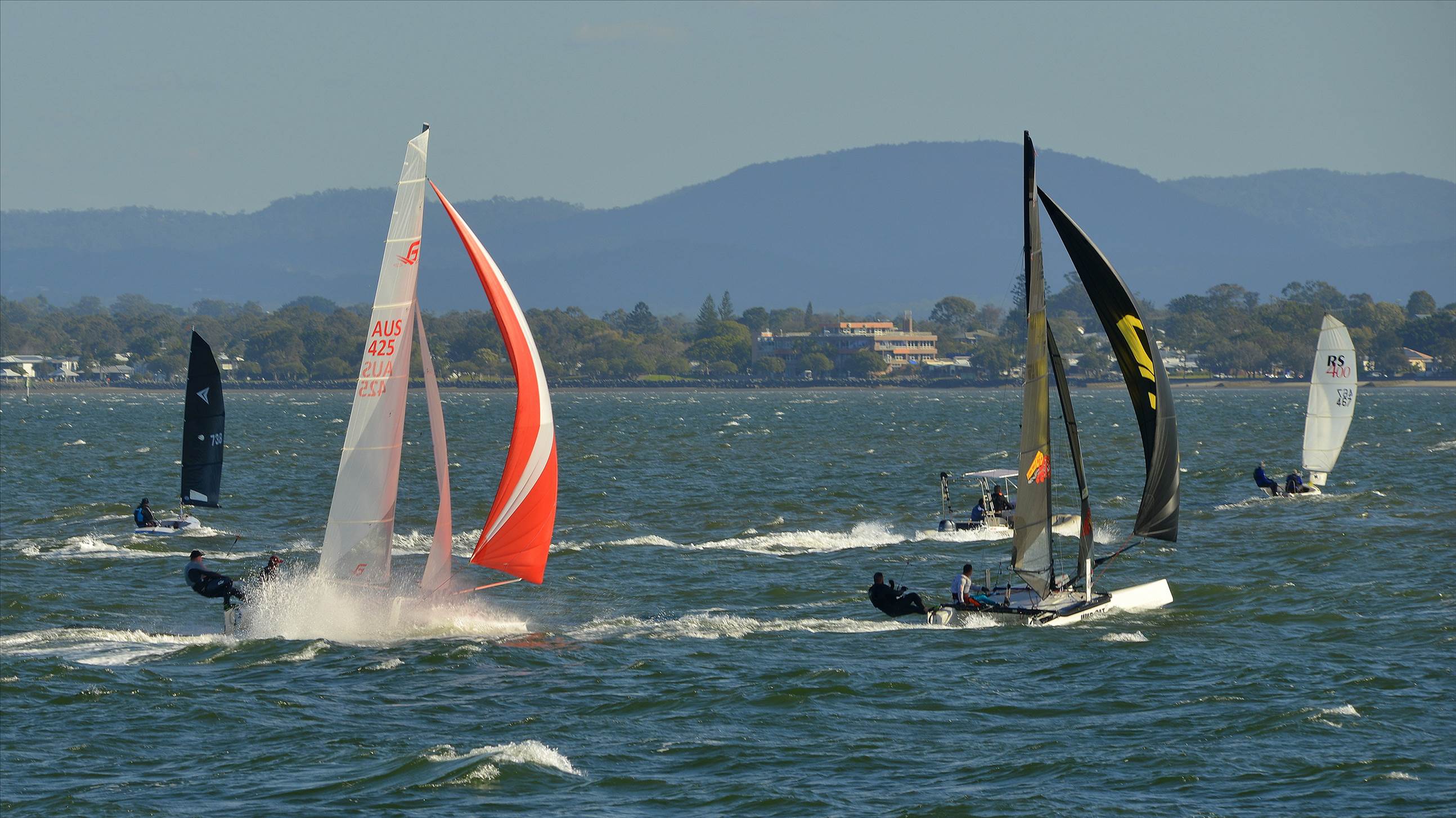 2022 HYC Winterbash Race 3, Multihulls