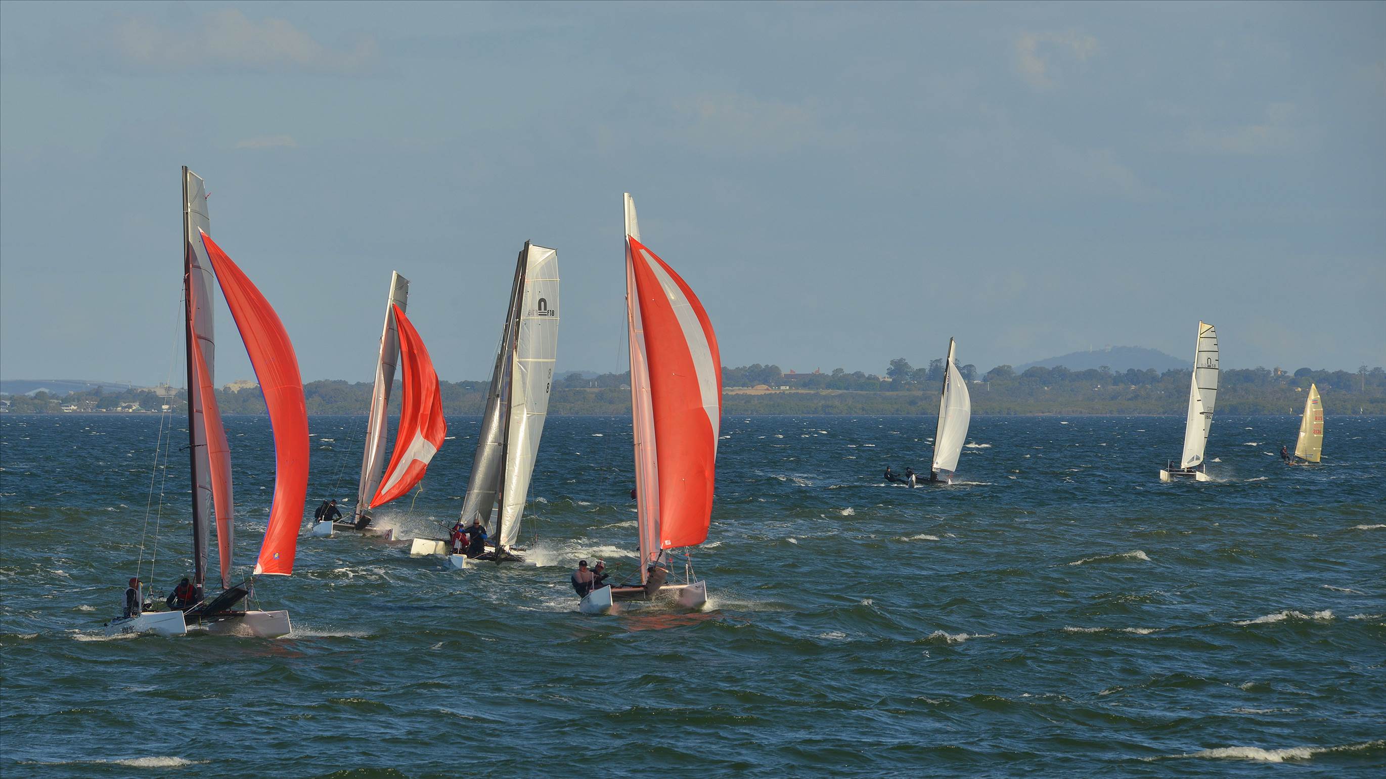 2022 HYC Winterbash Race 3, Multihulls