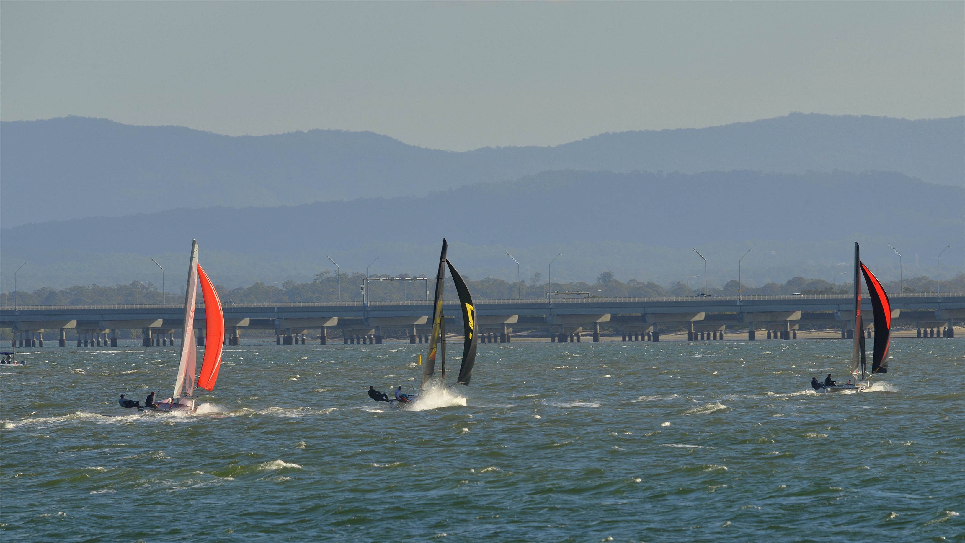 2022 HYC Winterbash Race 3, Multihulls