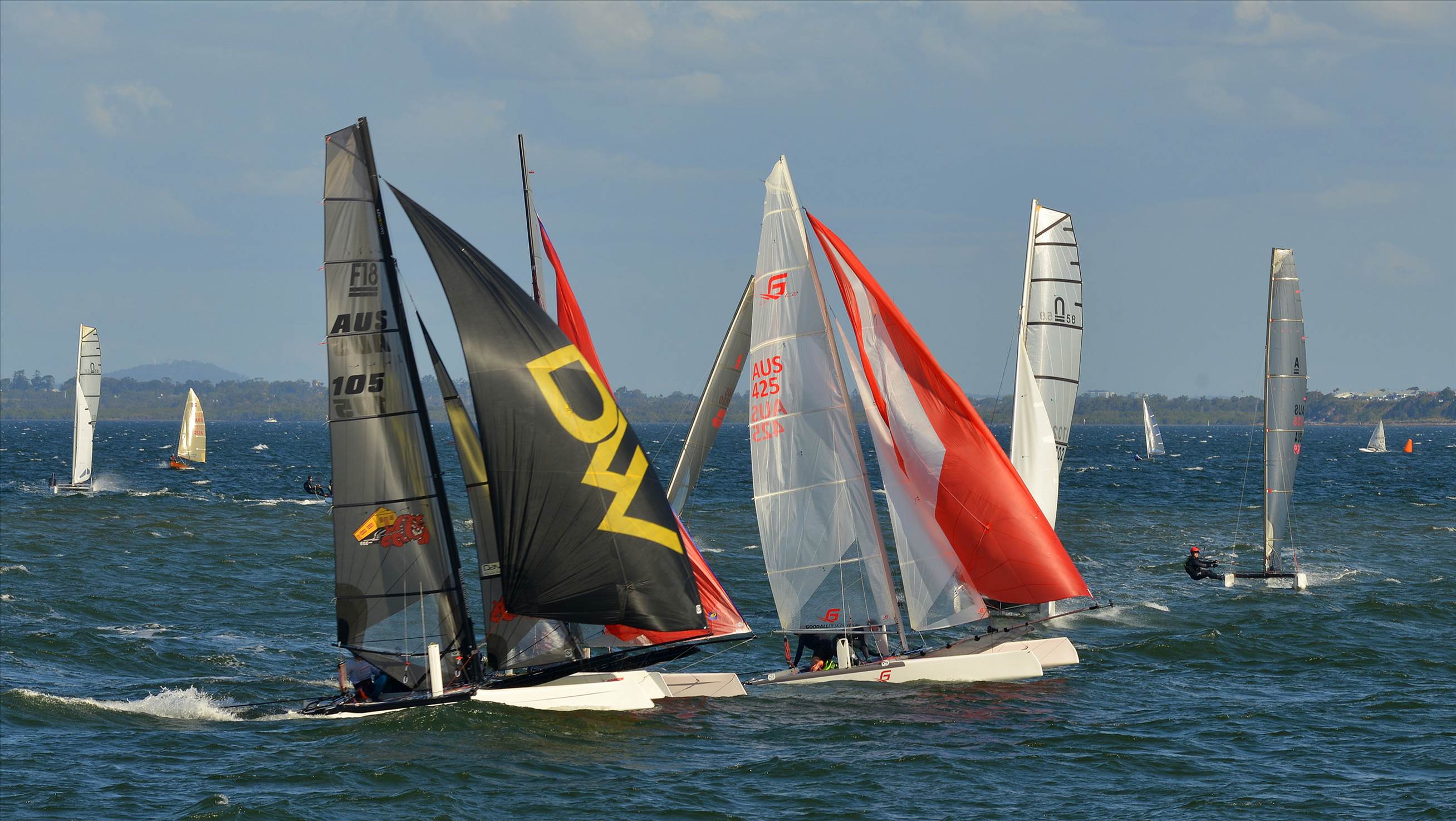 2022 HYC Winterbash Race 3, Multihulls