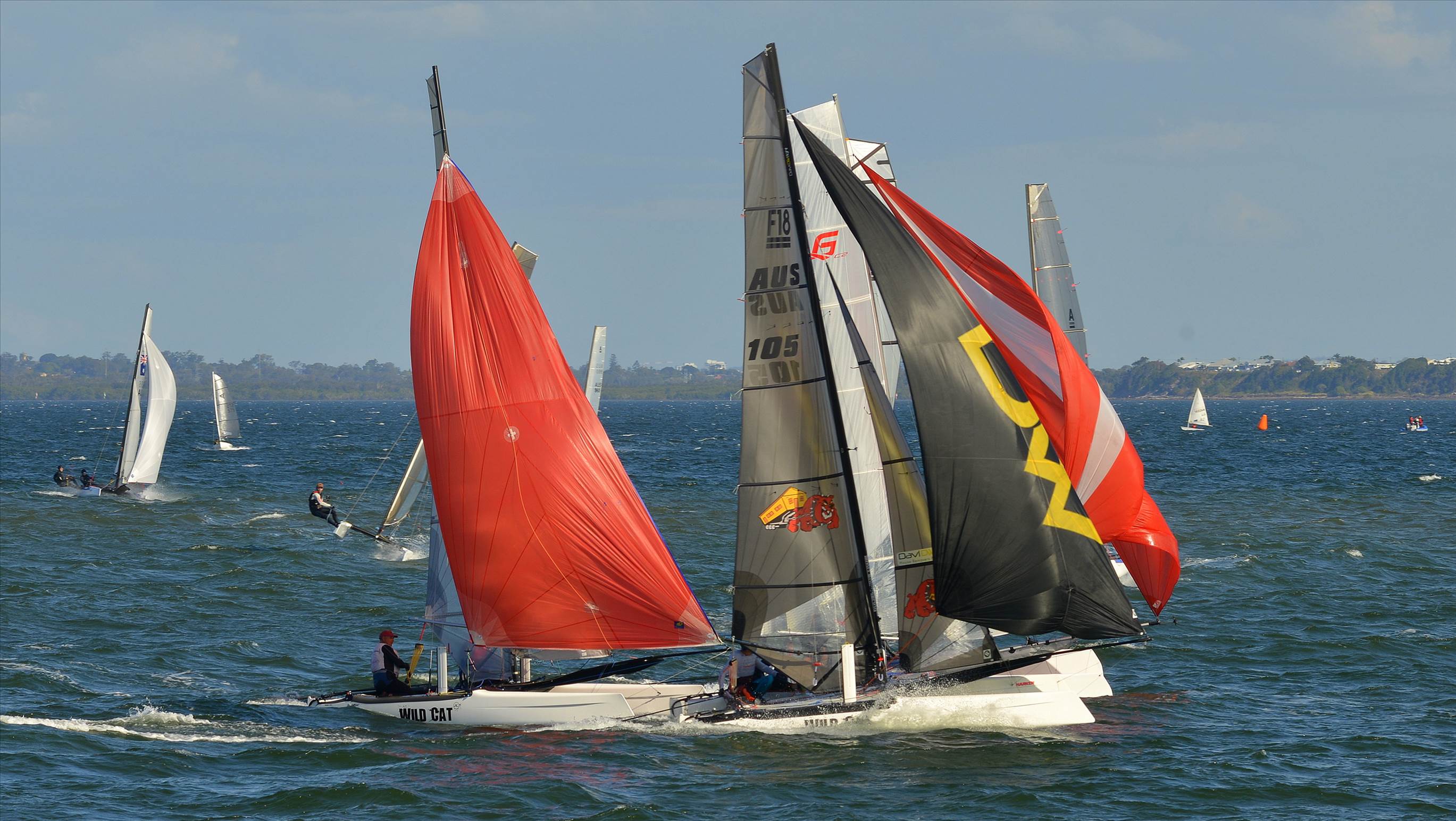 2022 HYC Winterbash Race 3, Multihulls