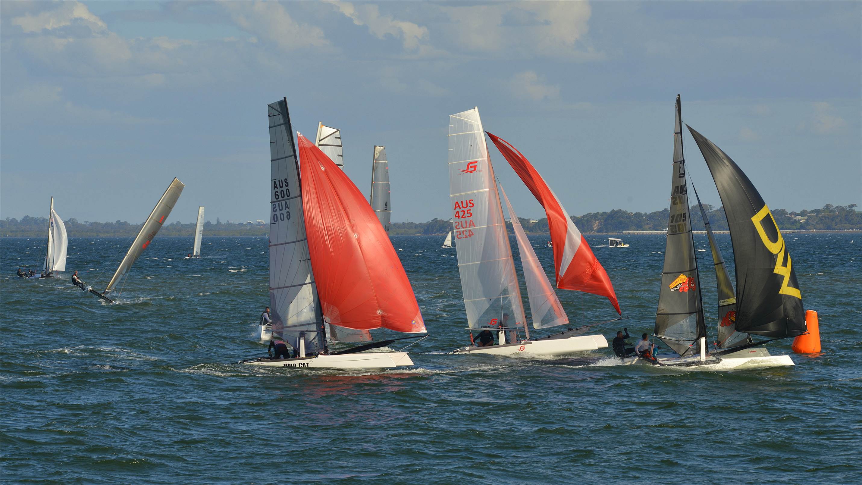2022 HYC Winterbash Race 3, Multihulls