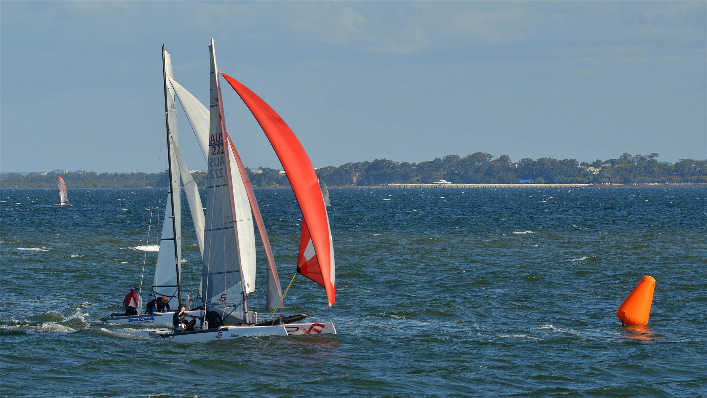 2022 HYC Winterbash Race 3, Multihulls