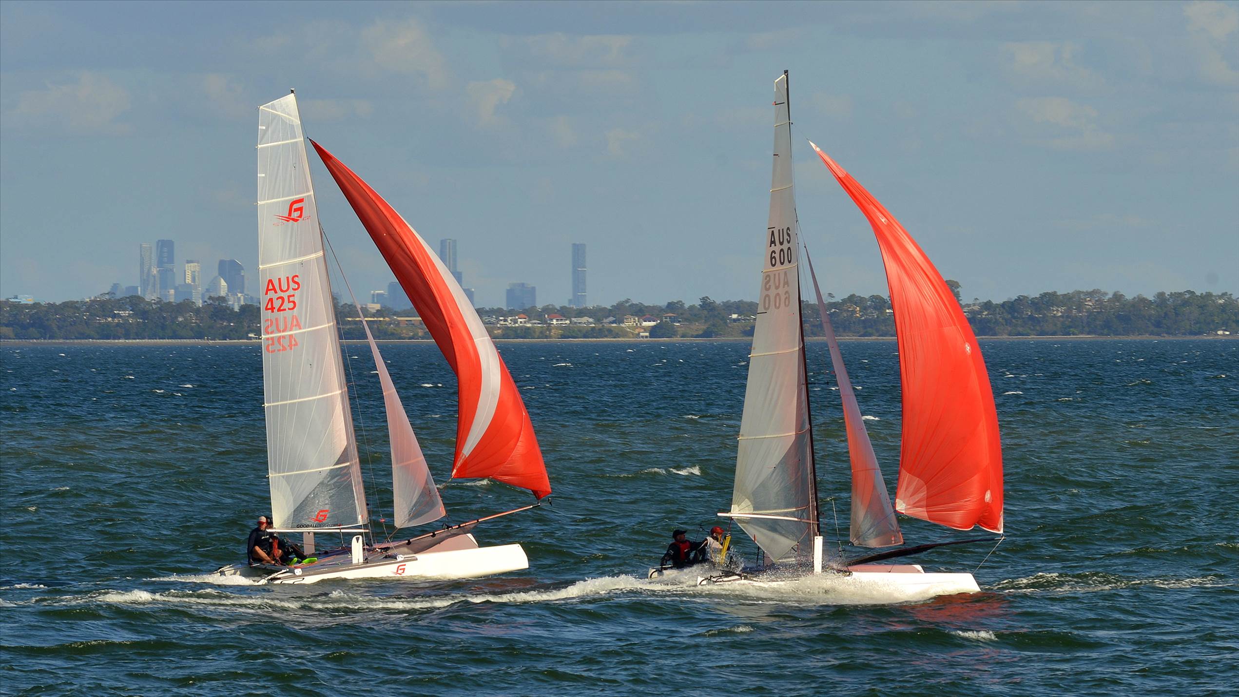 2022 HYC Winterbash Race 3, Multihulls