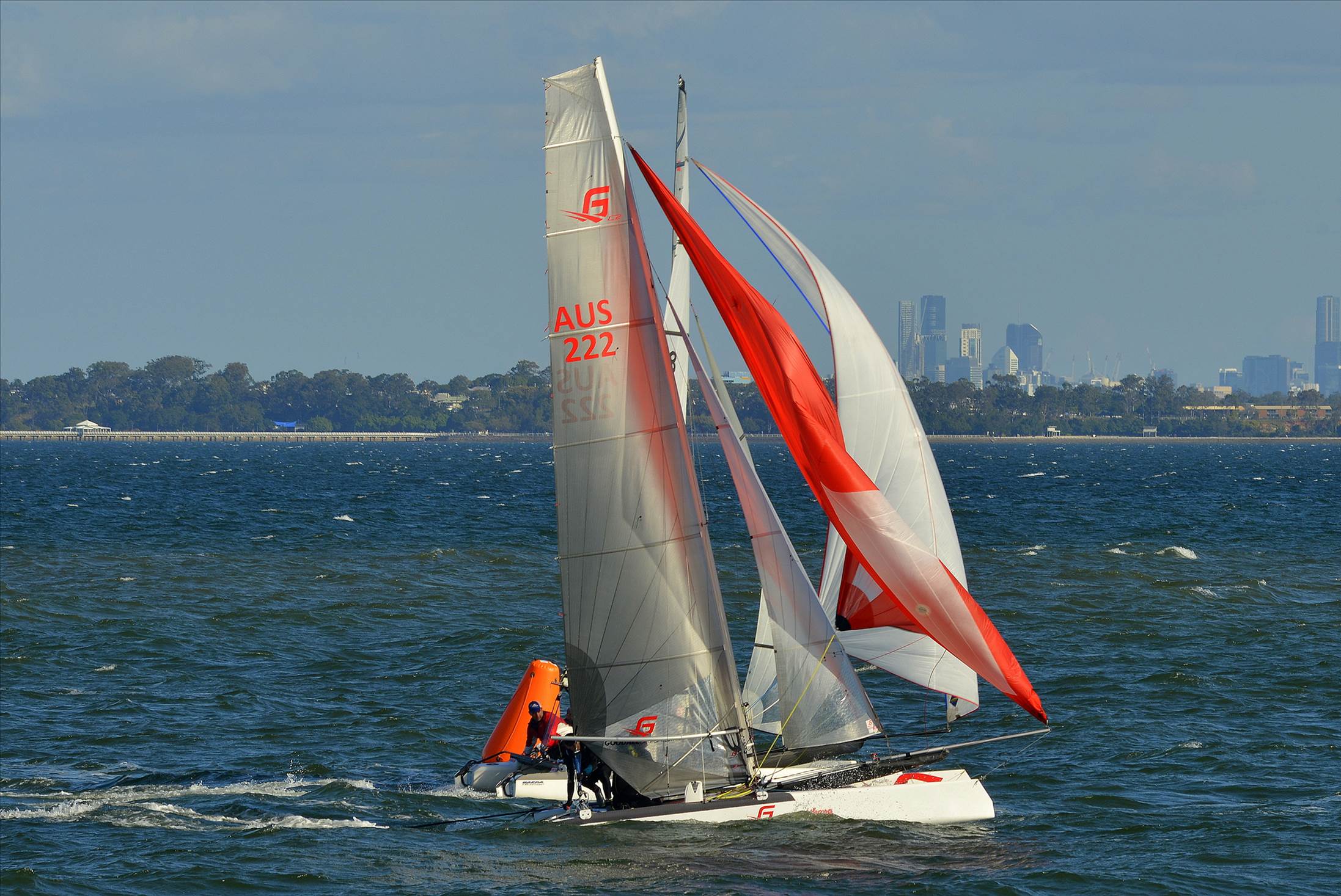 2022 HYC Winterbash Race 3, Multihulls