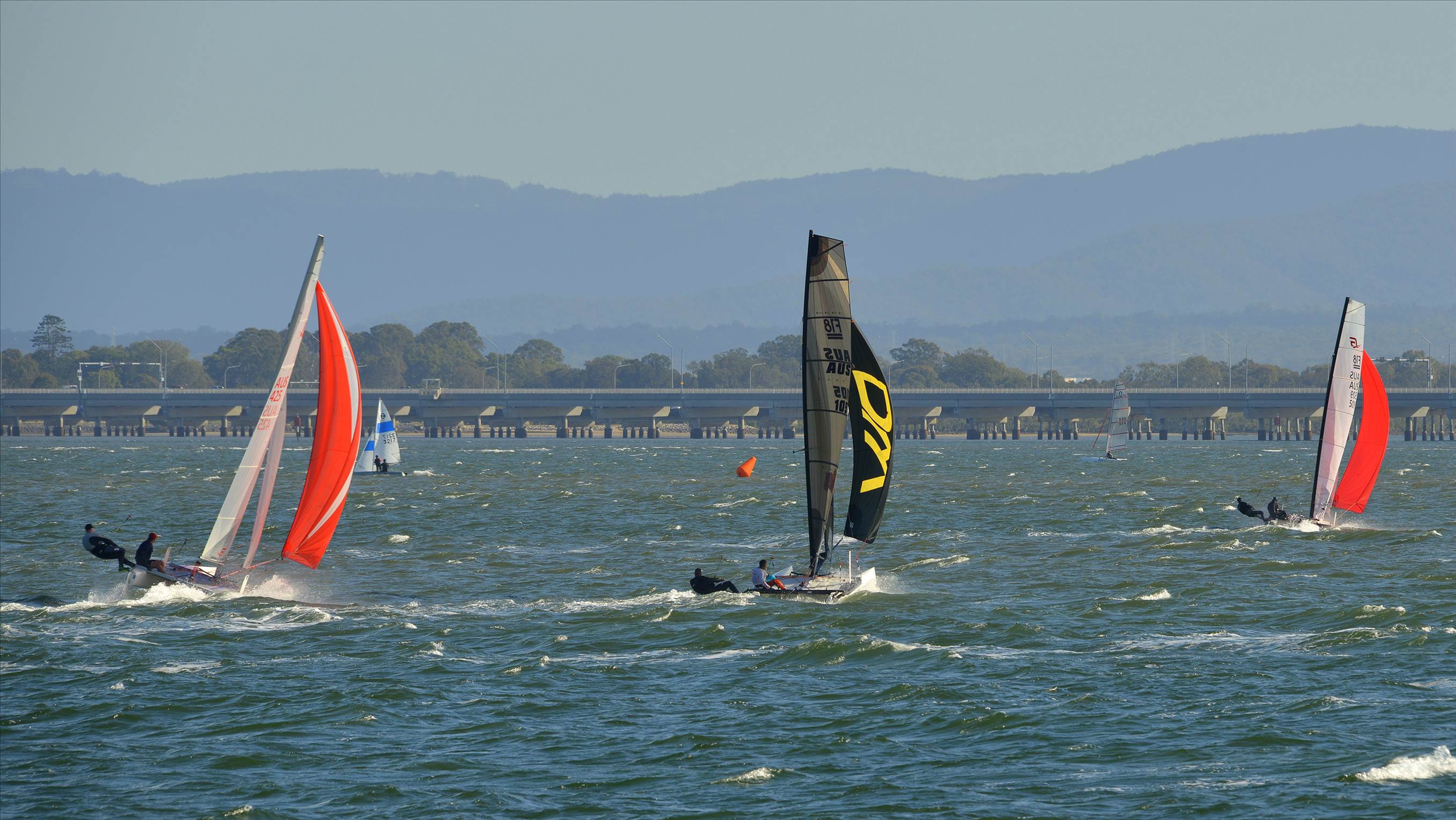 2022 HYC Winterbash Race 3, Multihulls