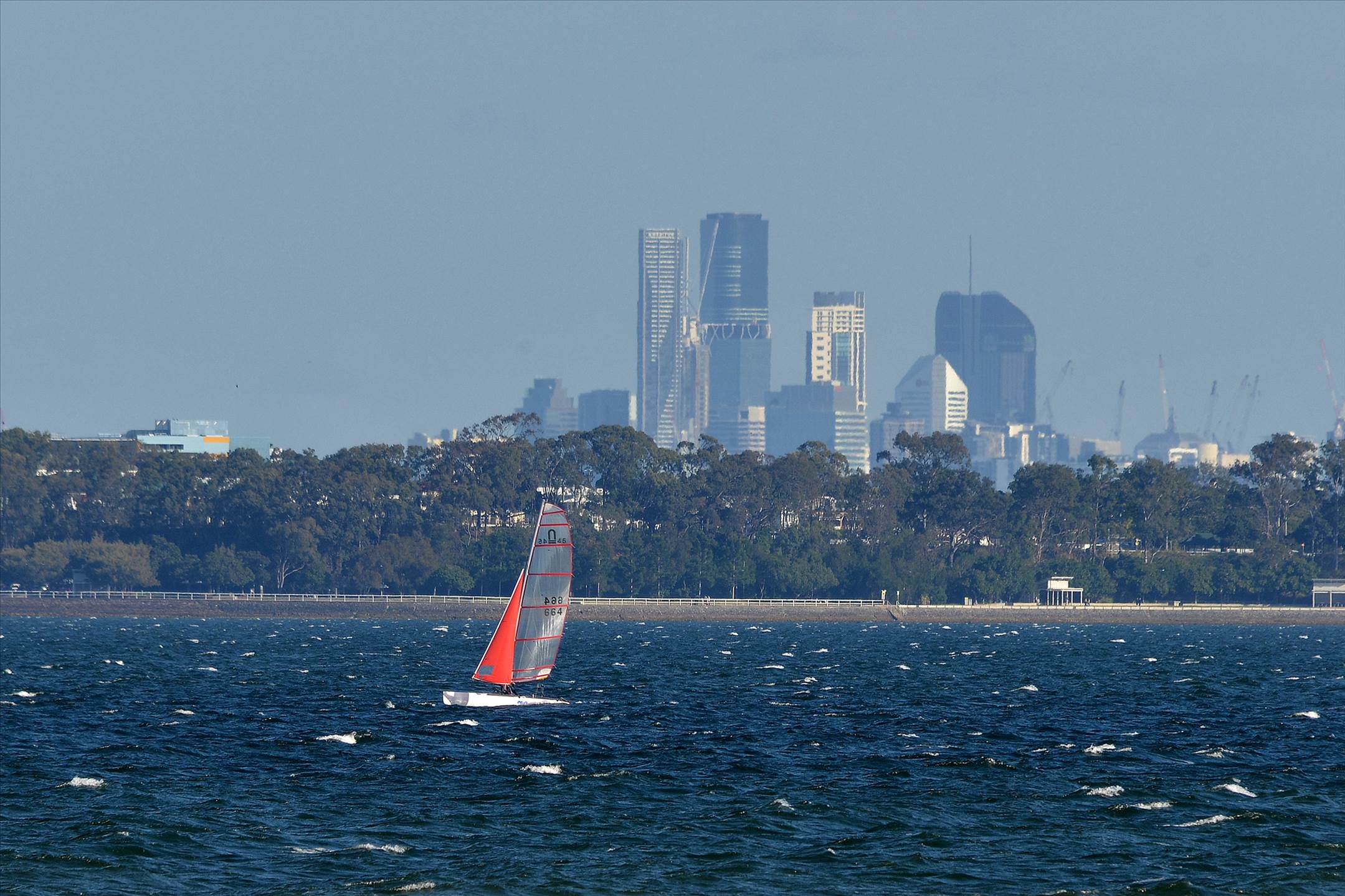 2022 HYC Winterbash Race 3, Multihulls