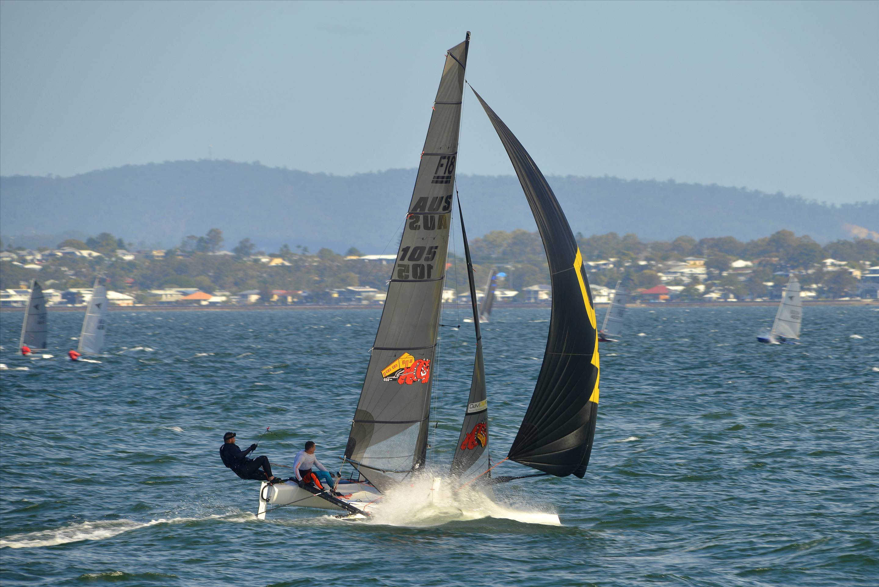 2022 HYC Winterbash Race 3, Multihulls