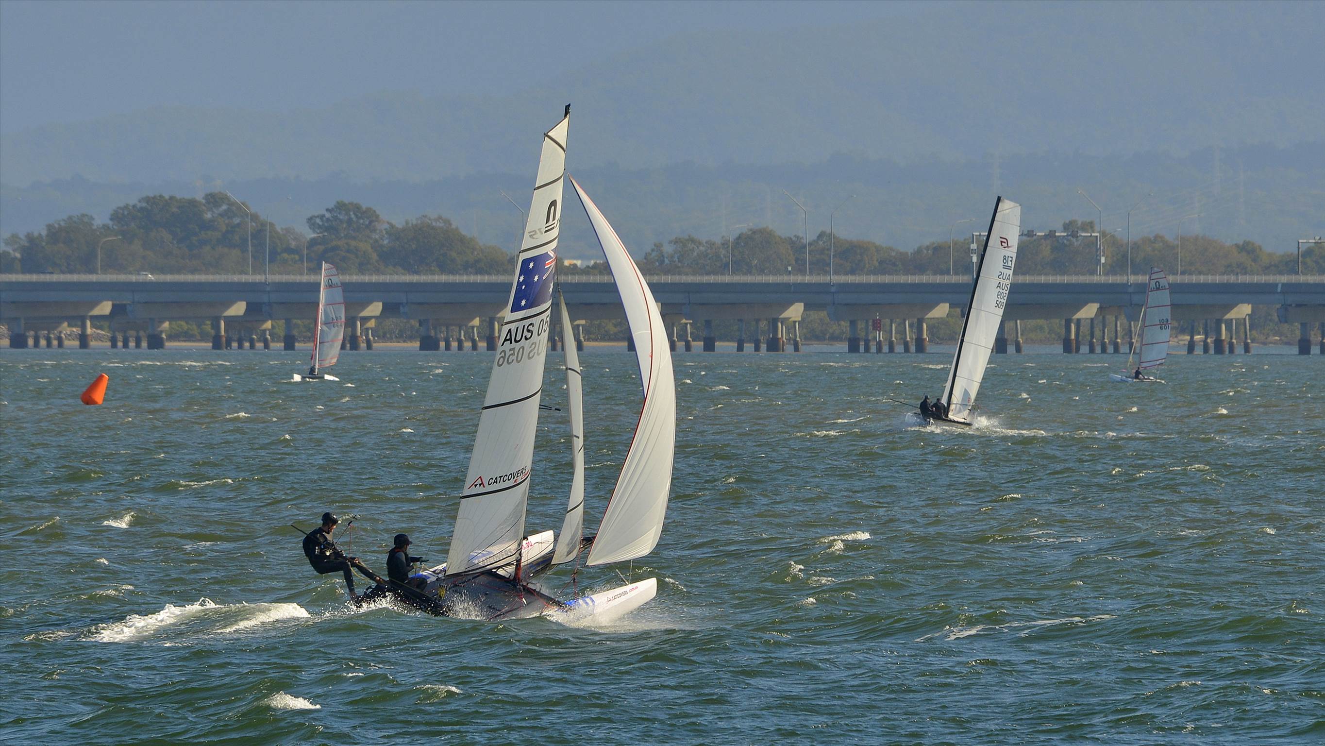 2022 HYC Winterbash Race 3, Multihulls