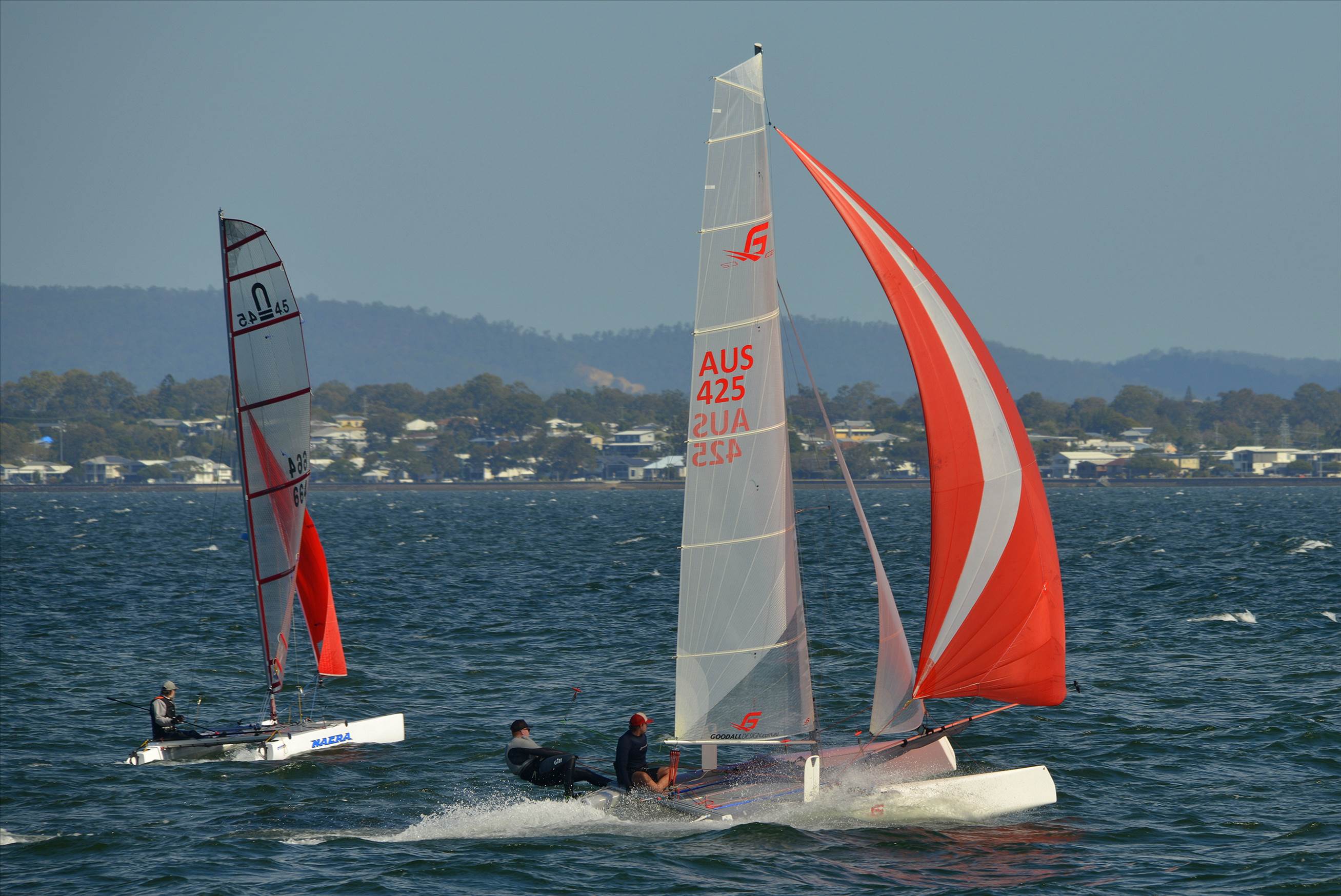 2022 HYC Winterbash Race 3, Multihulls