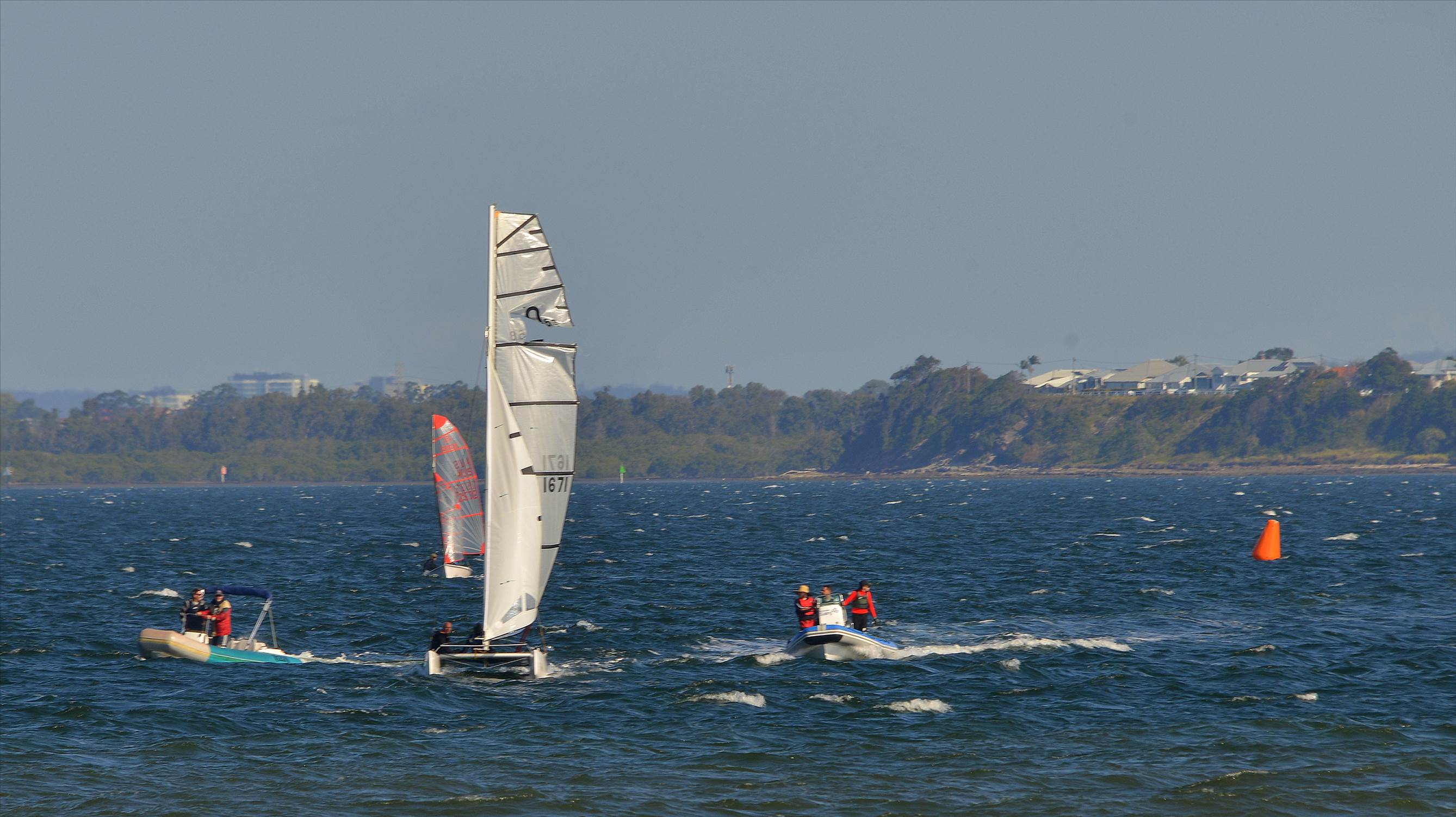 2022 HYC Winterbash Race 3, Multihulls