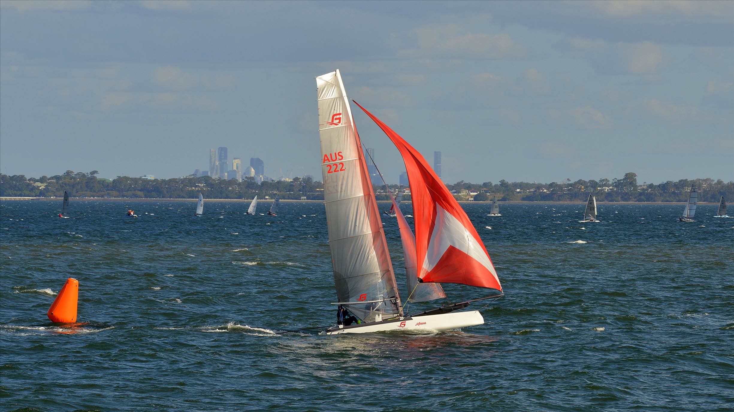 2022 HYC Winterbash Race 3, Multihulls