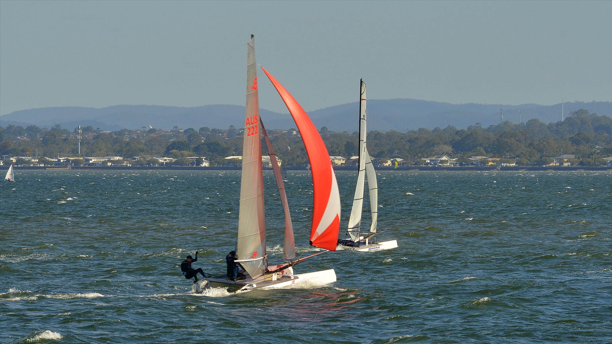 2022 HYC Winterbash Race 3, Multihulls