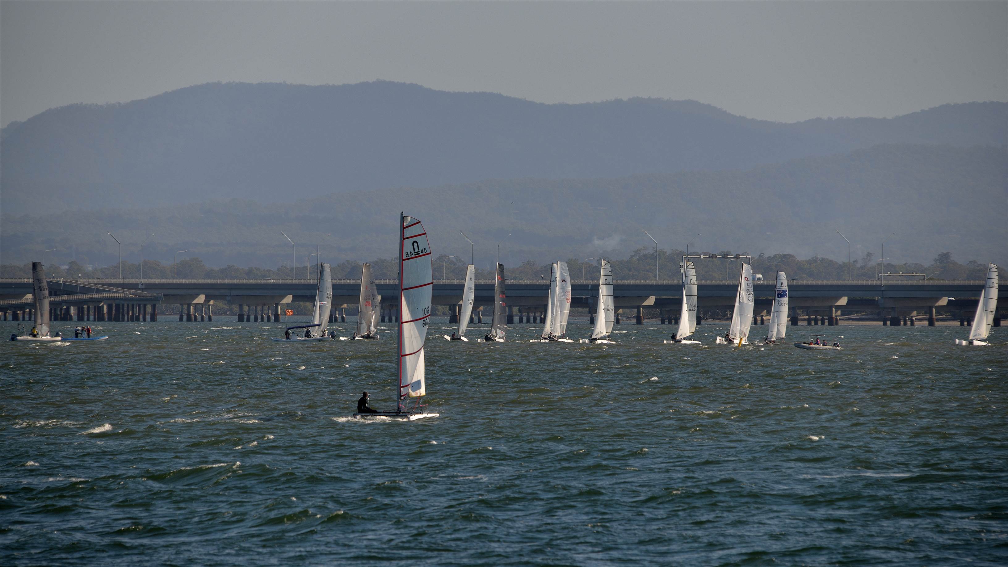 2022 HYC Winterbash Race 3, Multihulls