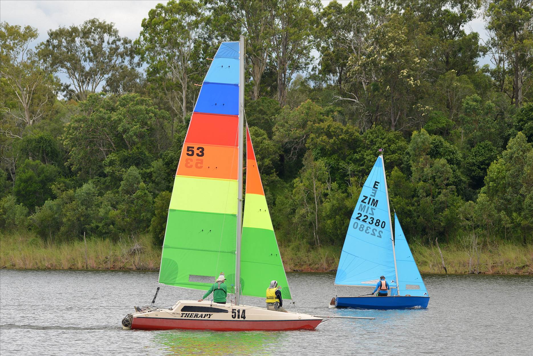 Lake Samsonvale Water Sports Association (LSWSA) 2022 Regatta (Race 1, Sunday)