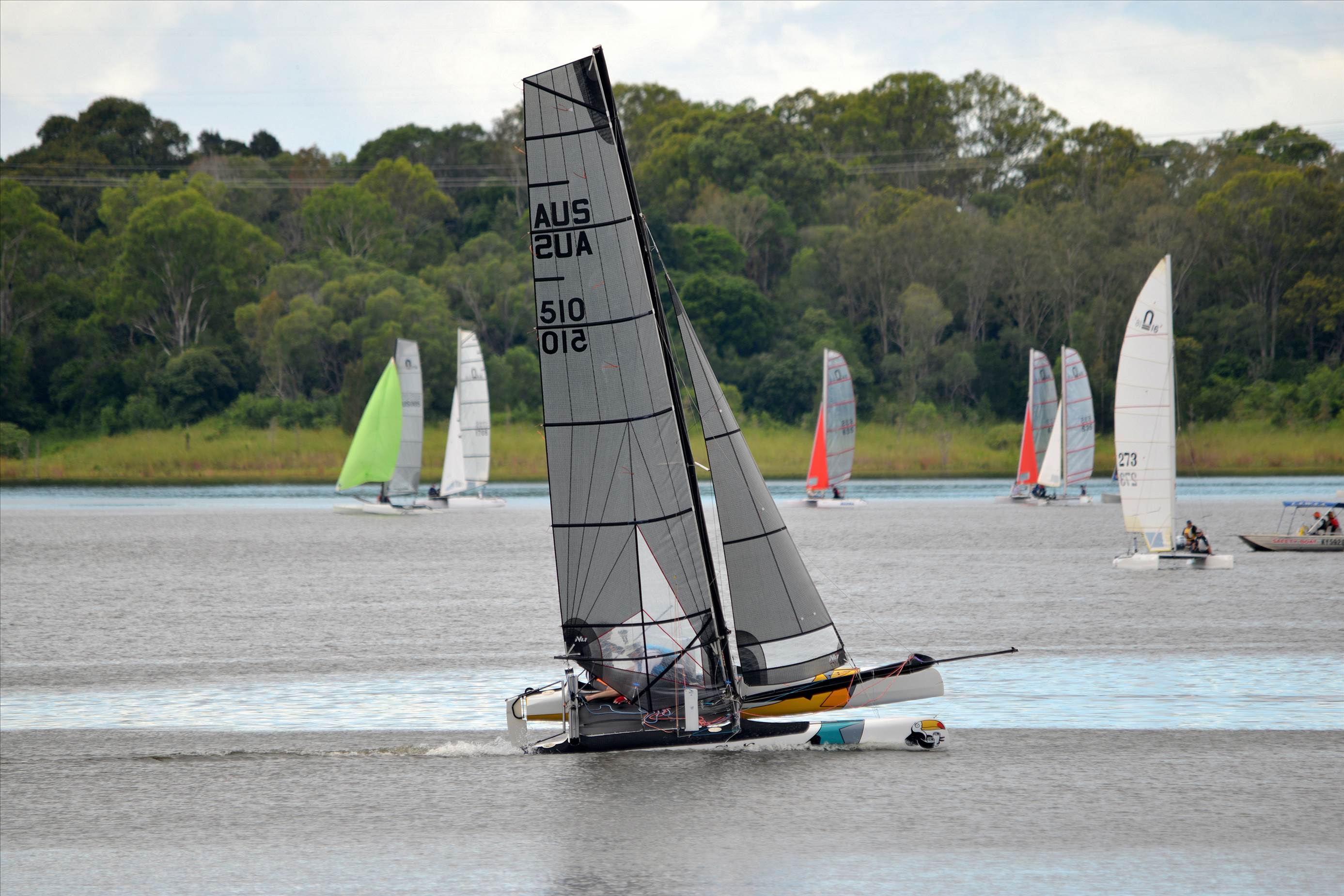 Lake Samsonvale Water Sports Association (LSWSA) 2022 Regatta (Race 1, Sunday)