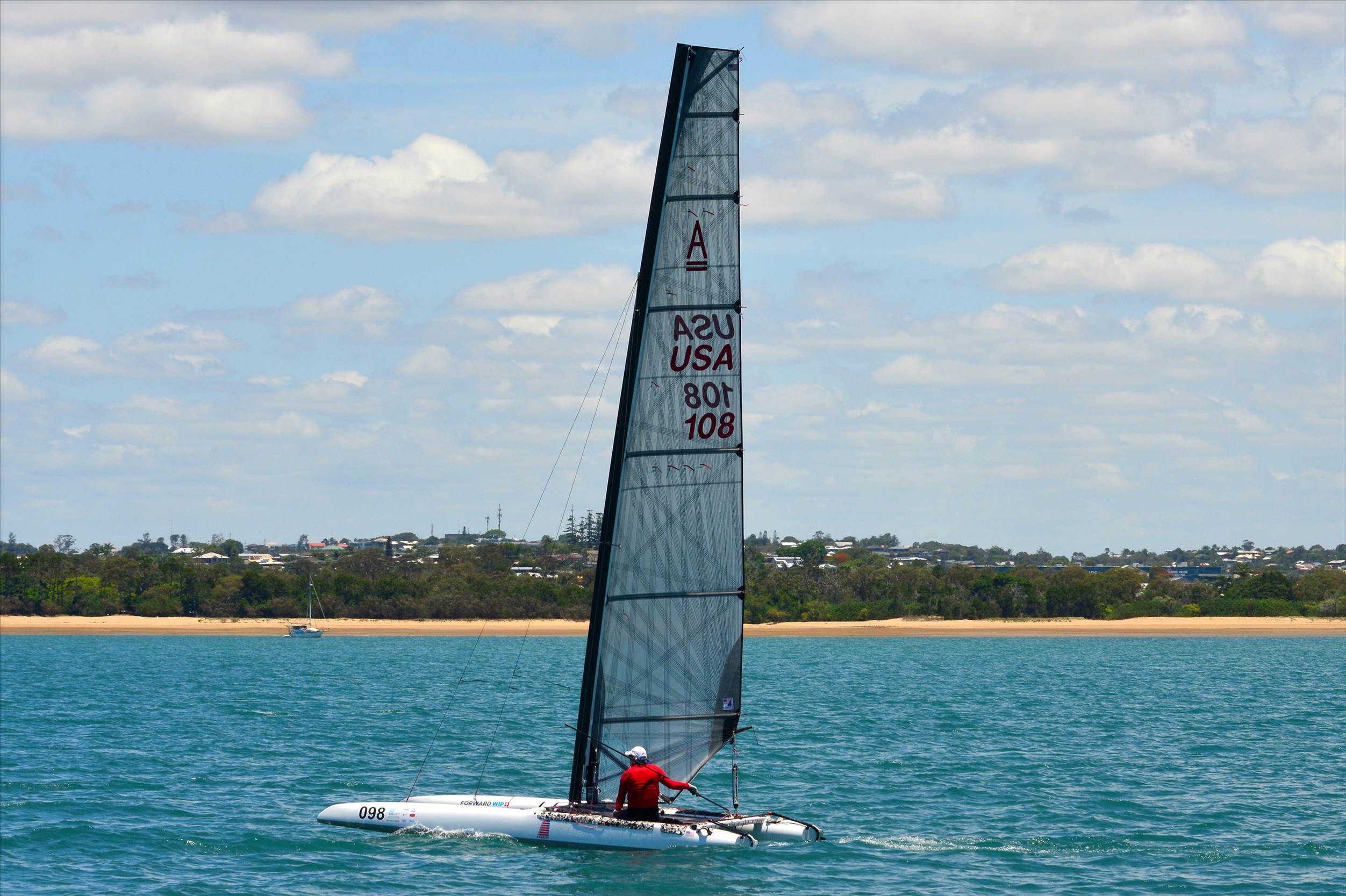 2018 "A" Class Catamaran Worlds (Race 1, Tues 20th)