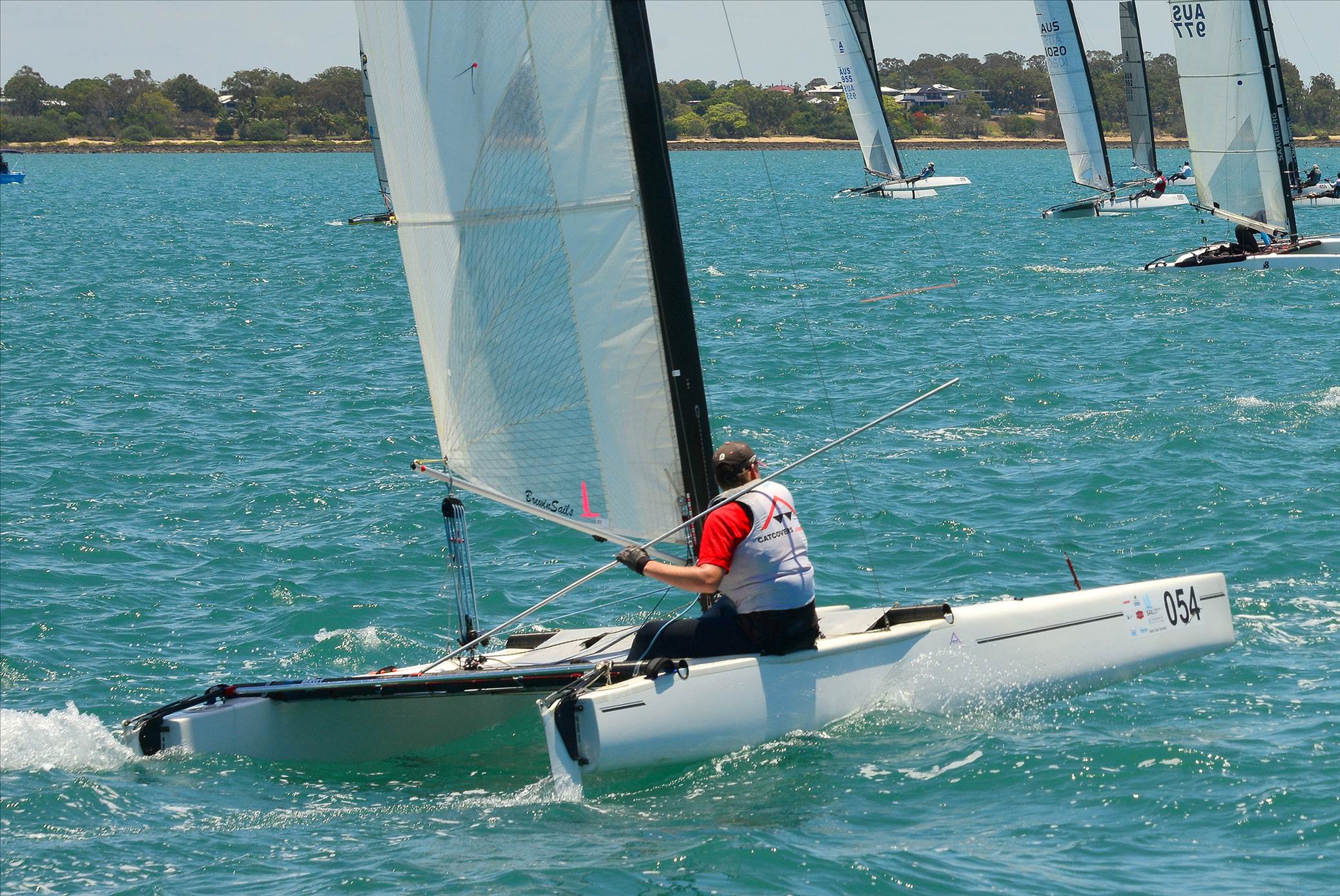 2018 "A" Class Catamaran Worlds (Race 1, Tues 20th)