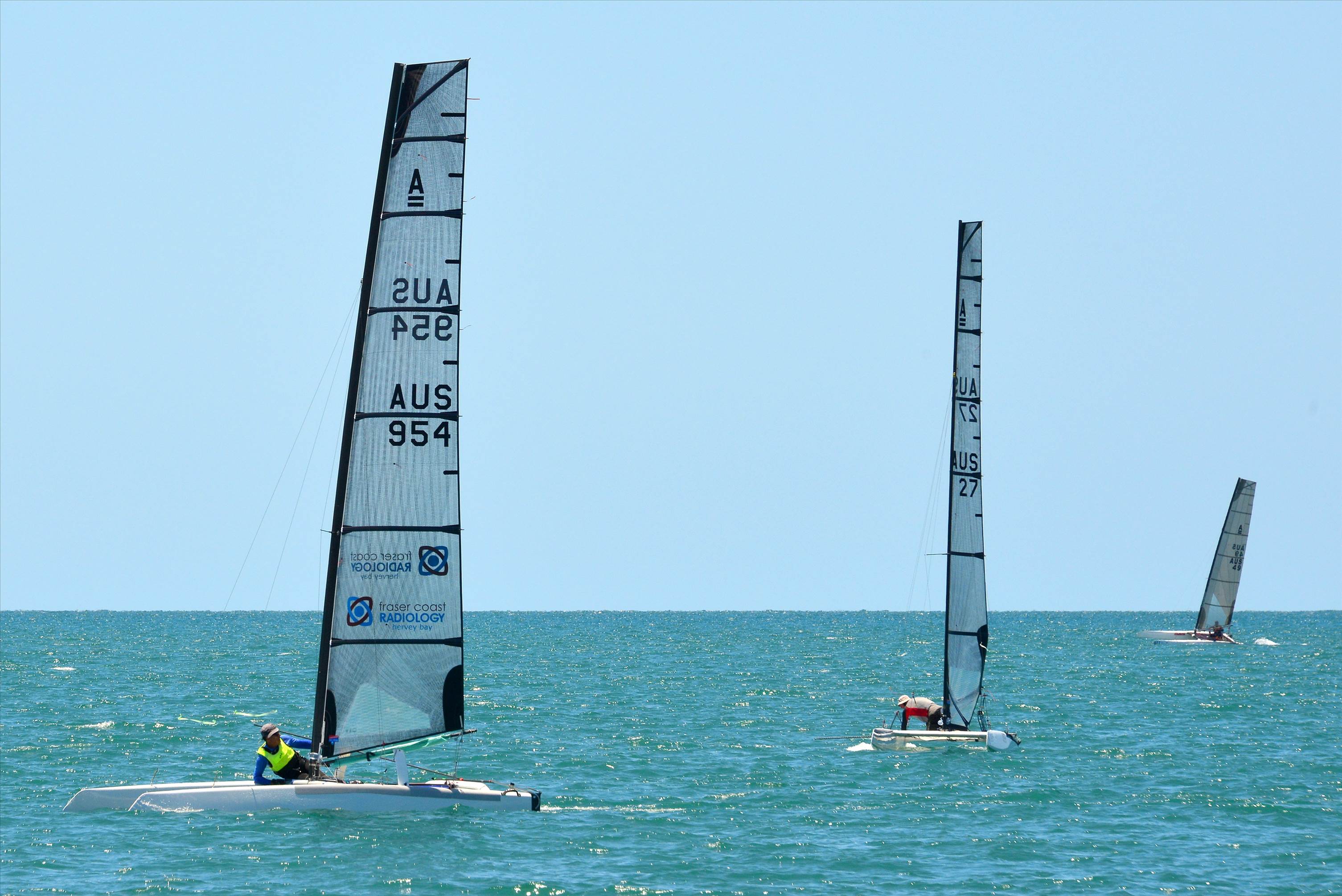 2018 "A" Class Catamaran Worlds (Race 1, Tues 20th)