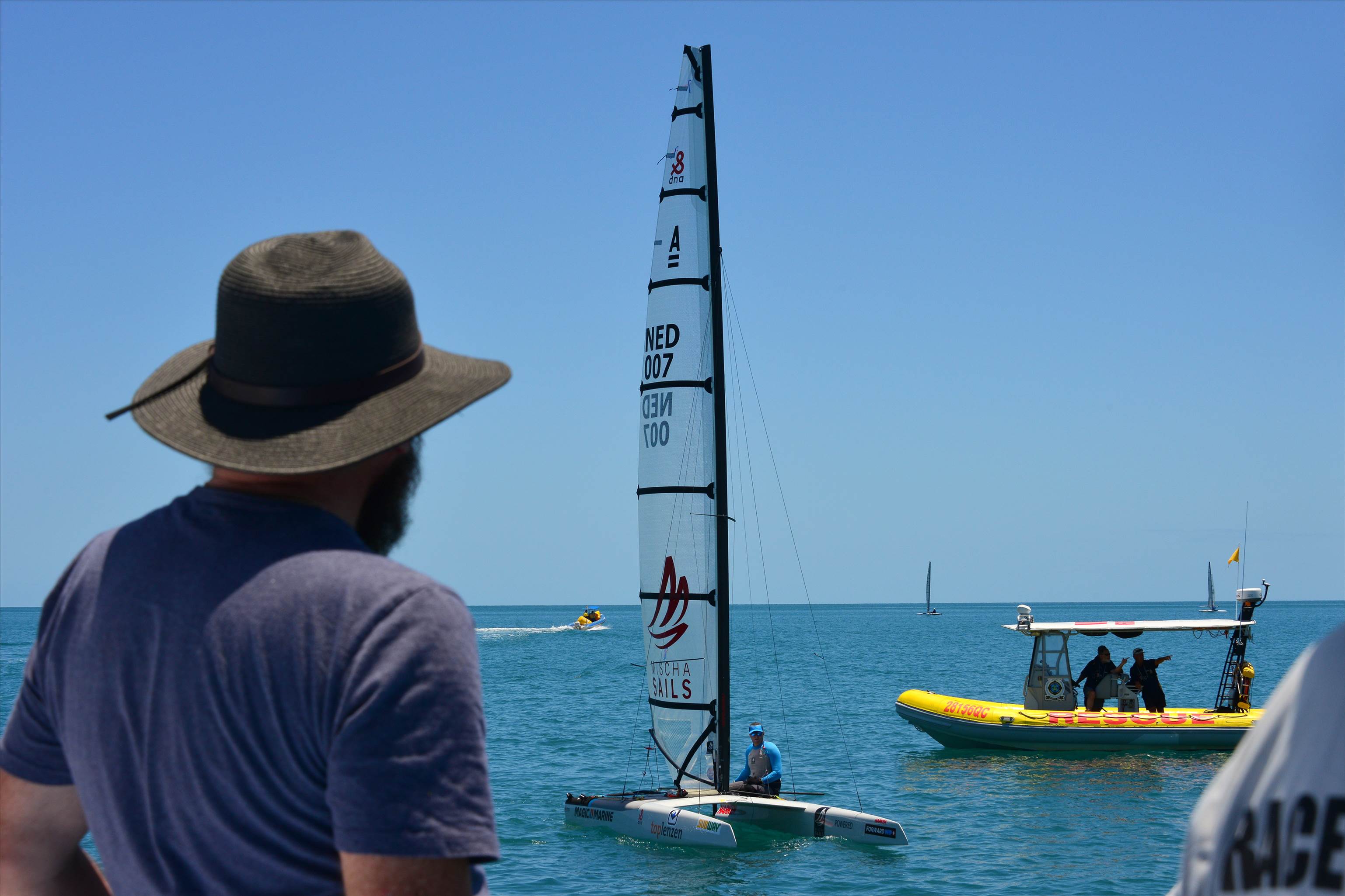 2018 "A" Class Catamaran Worlds (Race 2, Tues 20th)