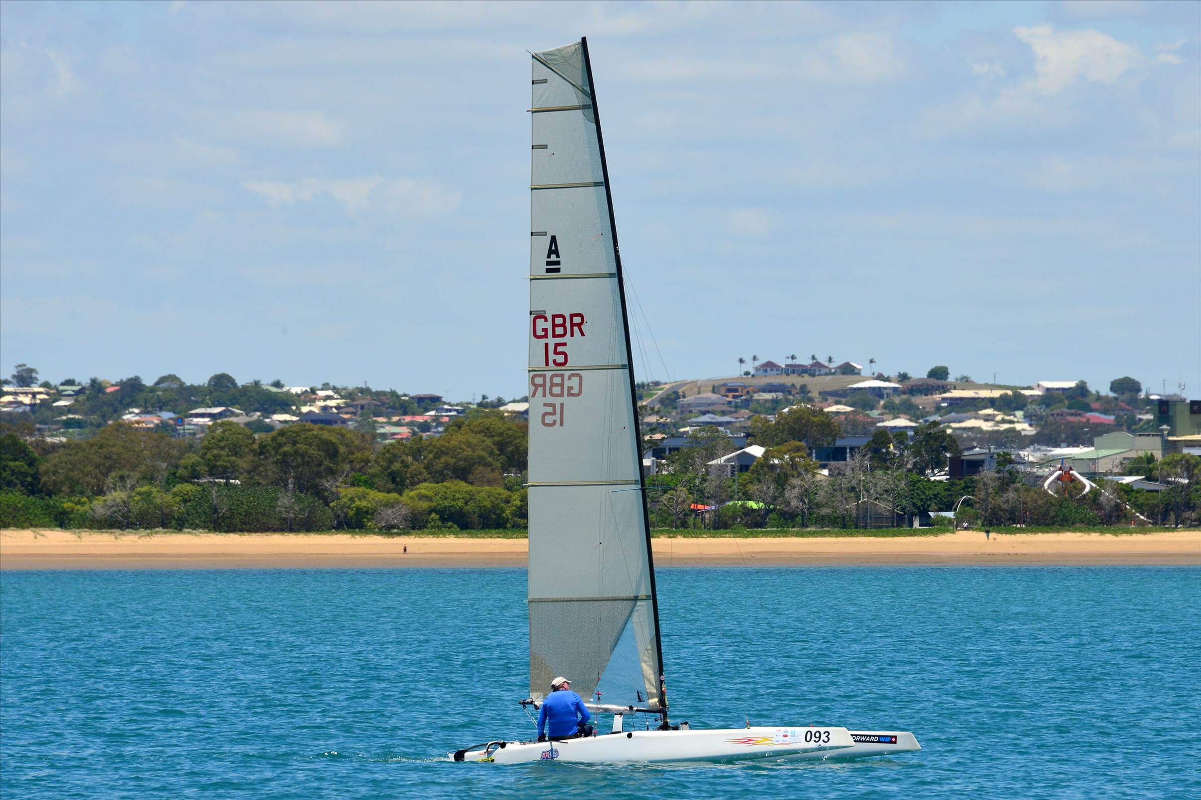 2018 "A" Class Catamaran Worlds (Race 2, Tues 20th)
