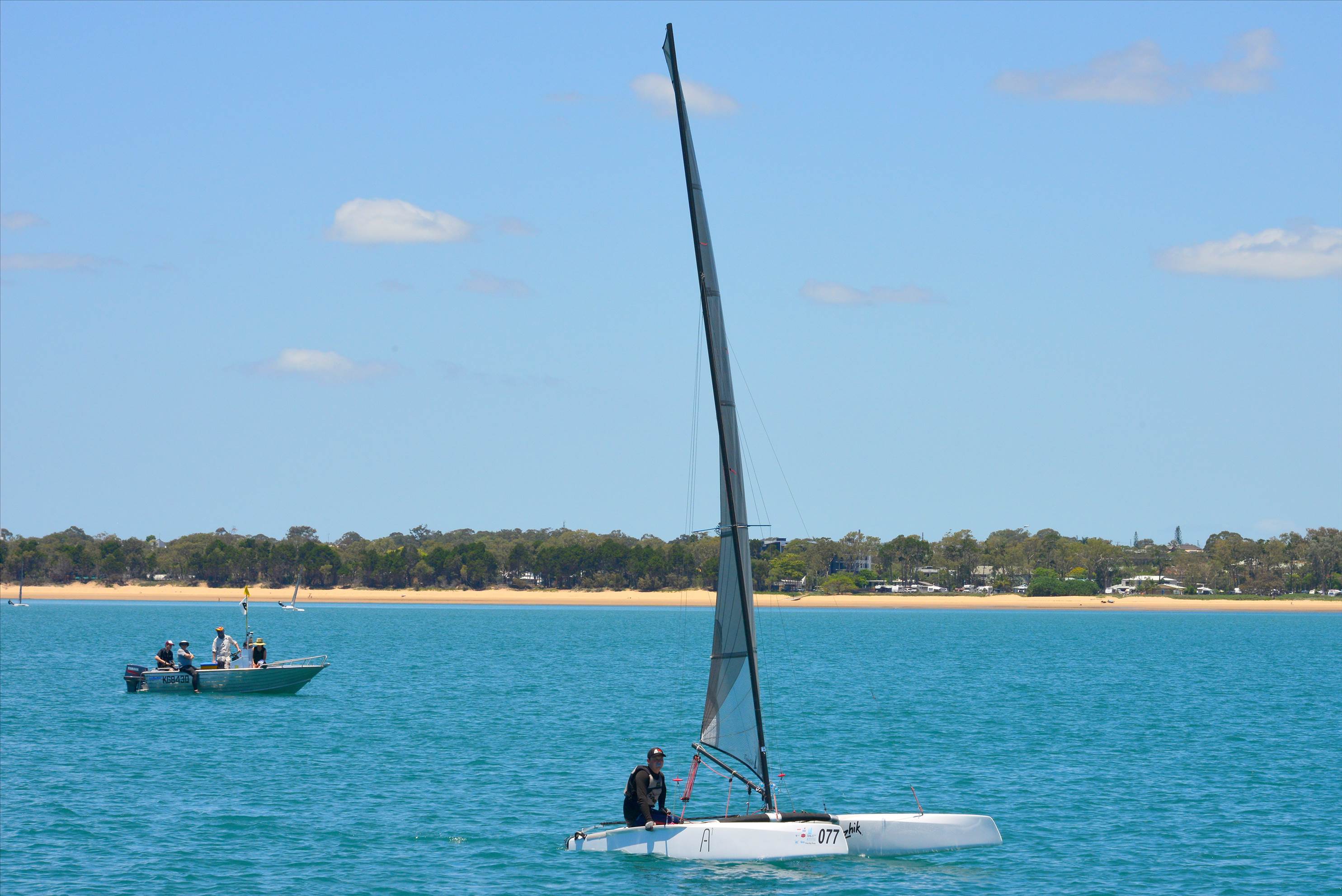 2018 "A" Class Catamaran Worlds (Race 2, Tues 20th)