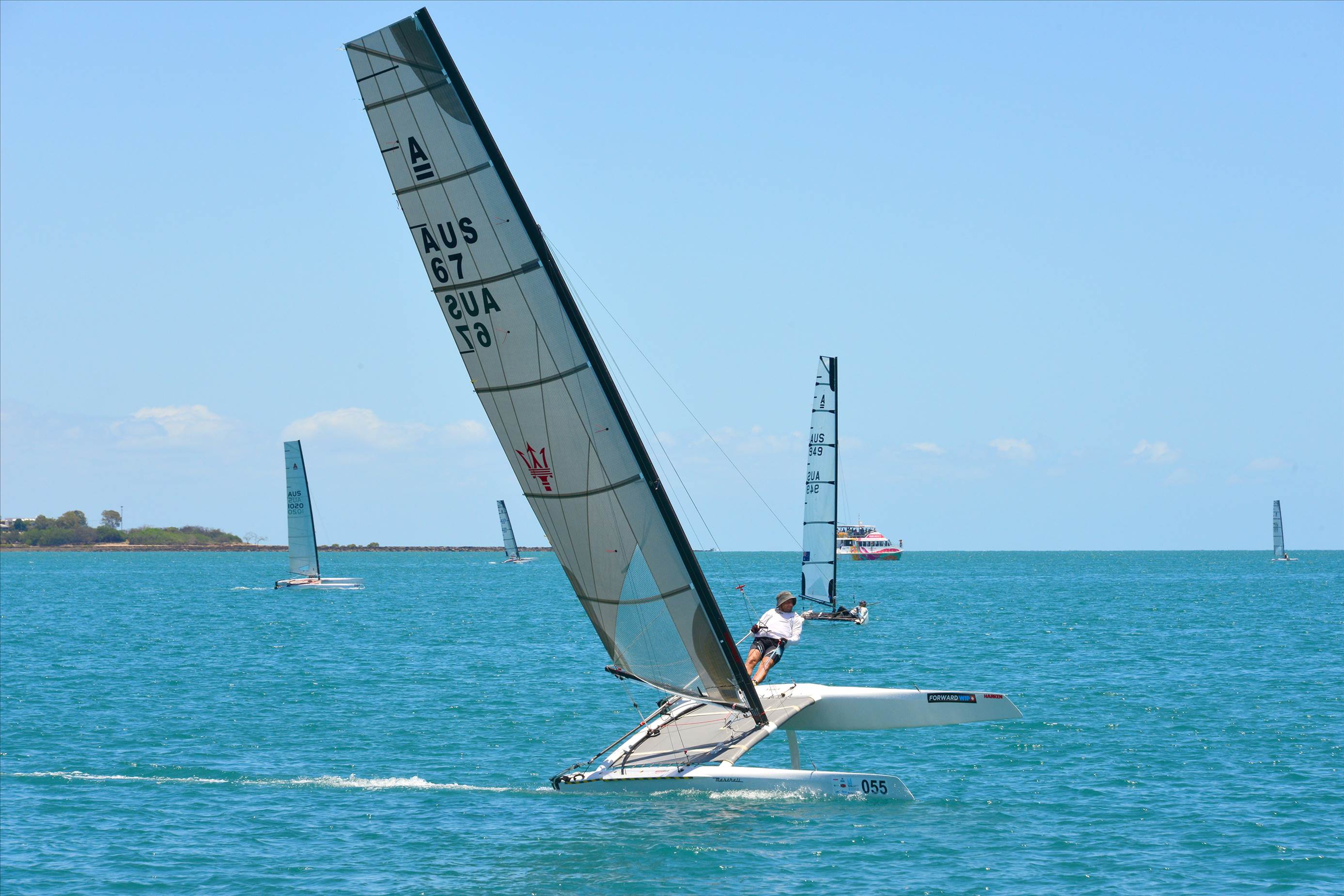 2018 "A" Class Catamaran Worlds (Race 2, Tues 20th)