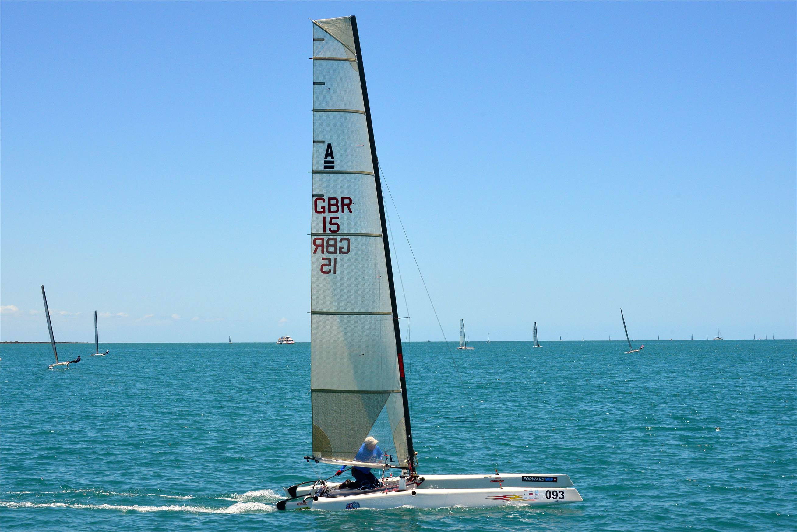 2018 "A" Class Catamaran Worlds (Race 2, Tues 20th)