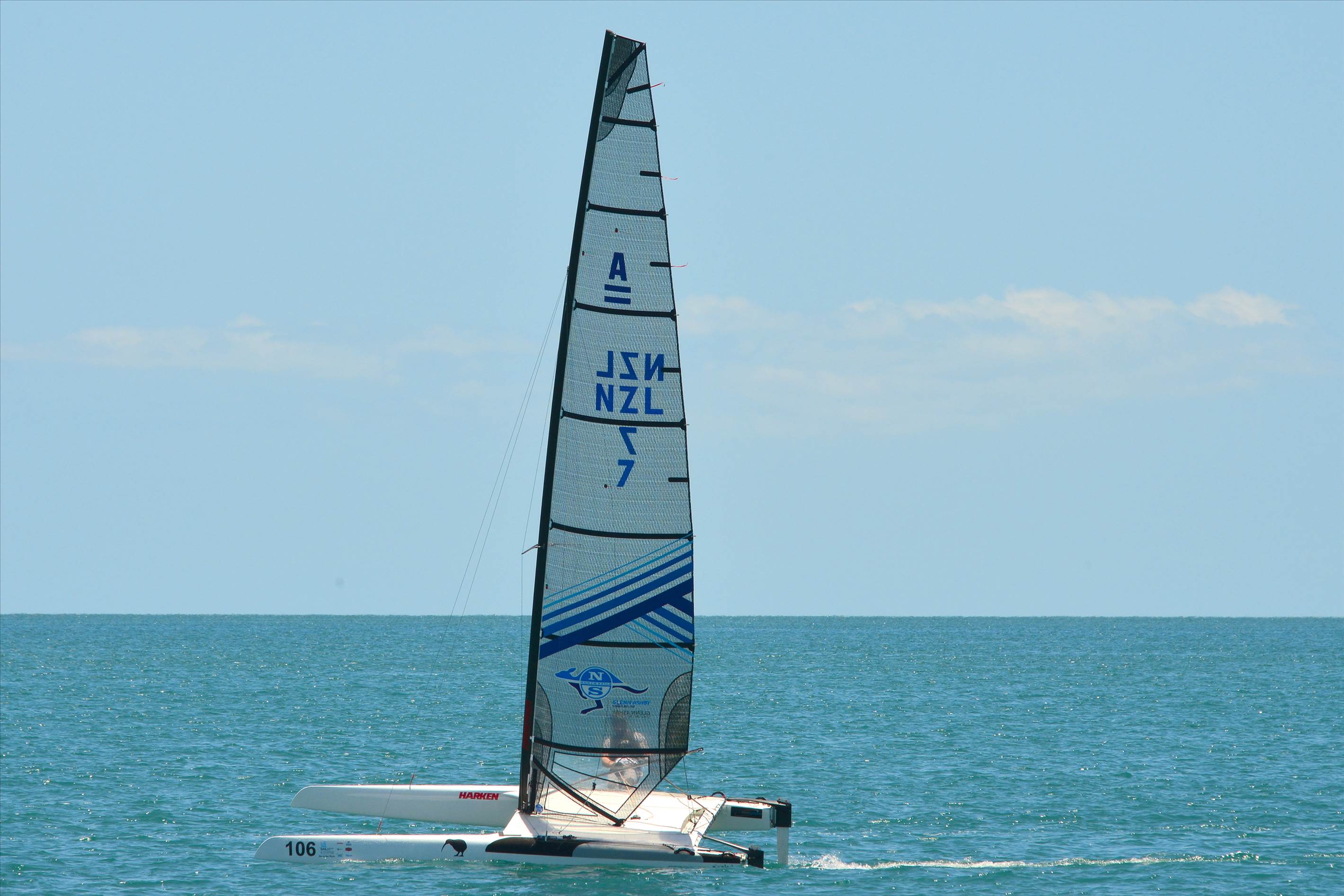 2018 "A" Class Catamaran Worlds (Race 2, Tues 20th)