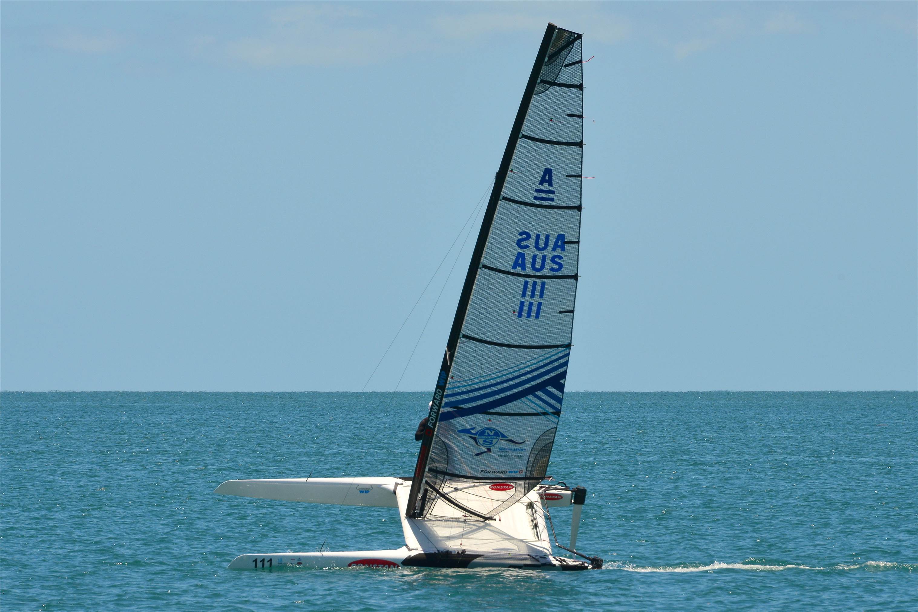 2018 "A" Class Catamaran Worlds (Race 2, Tues 20th)