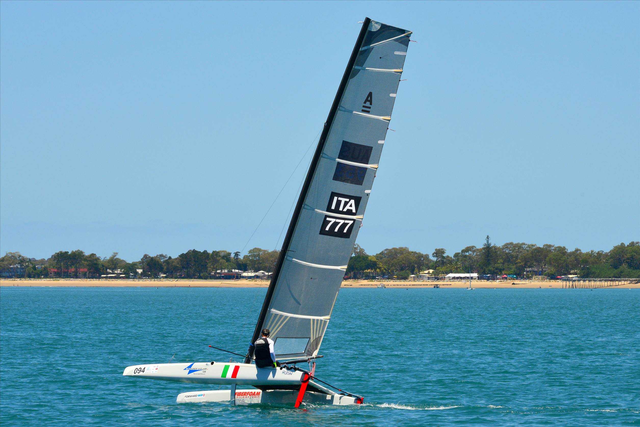 2018 "A" Class Catamaran Worlds (Race 2, Tues 20th)