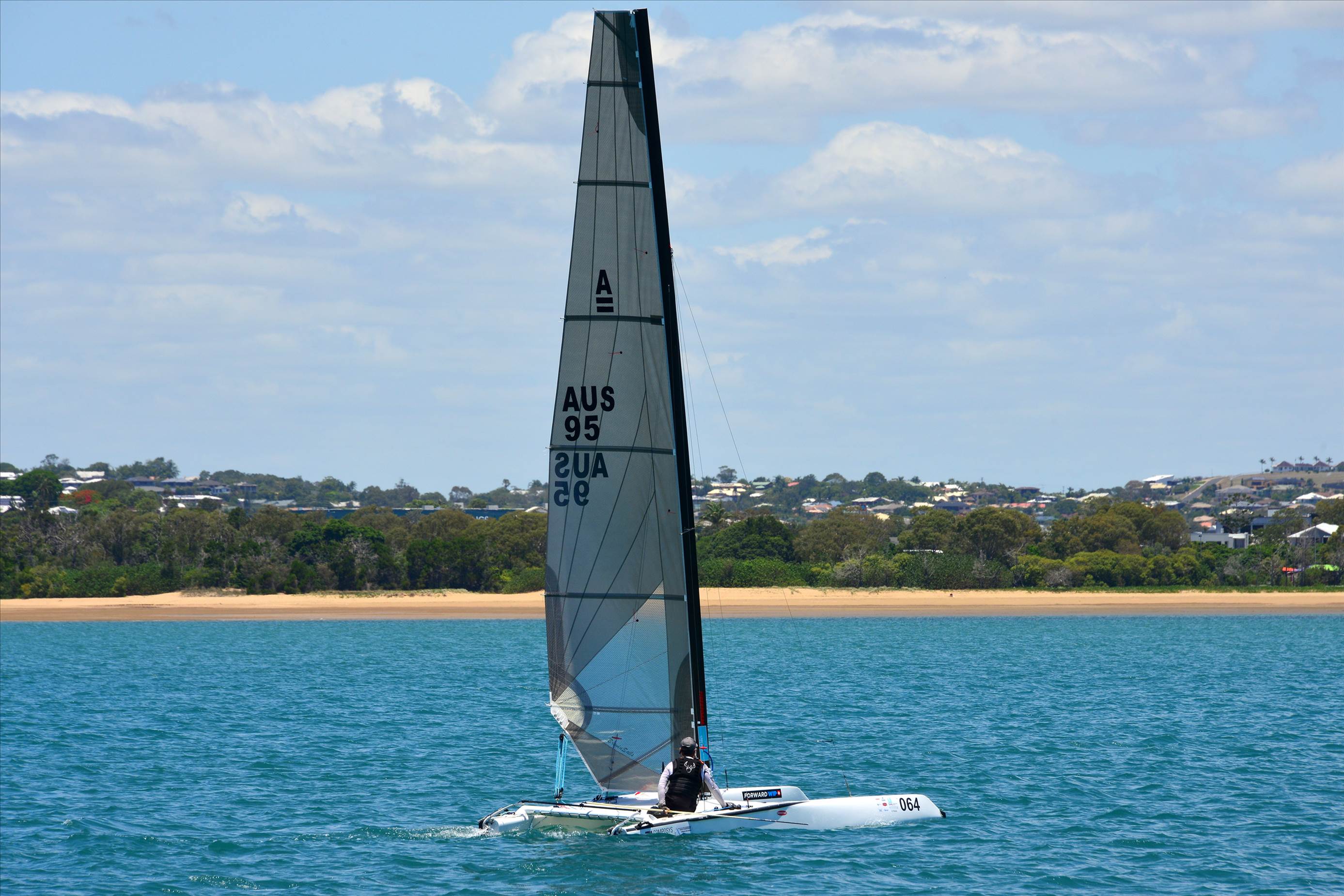 2018 "A" Class Catamaran Worlds (Race 2, Tues 20th)