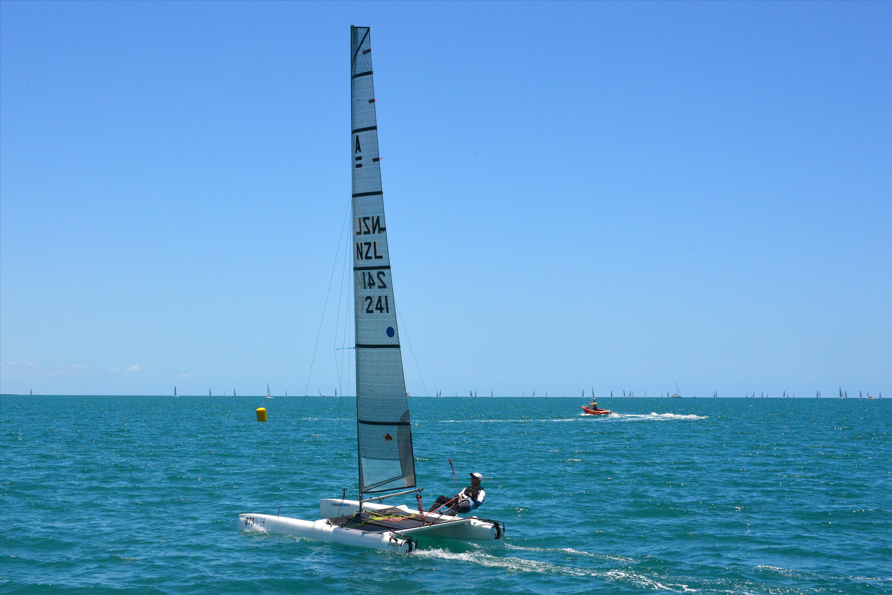 2018 "A" Class Catamaran Worlds (Race 2, Tues 20th)
